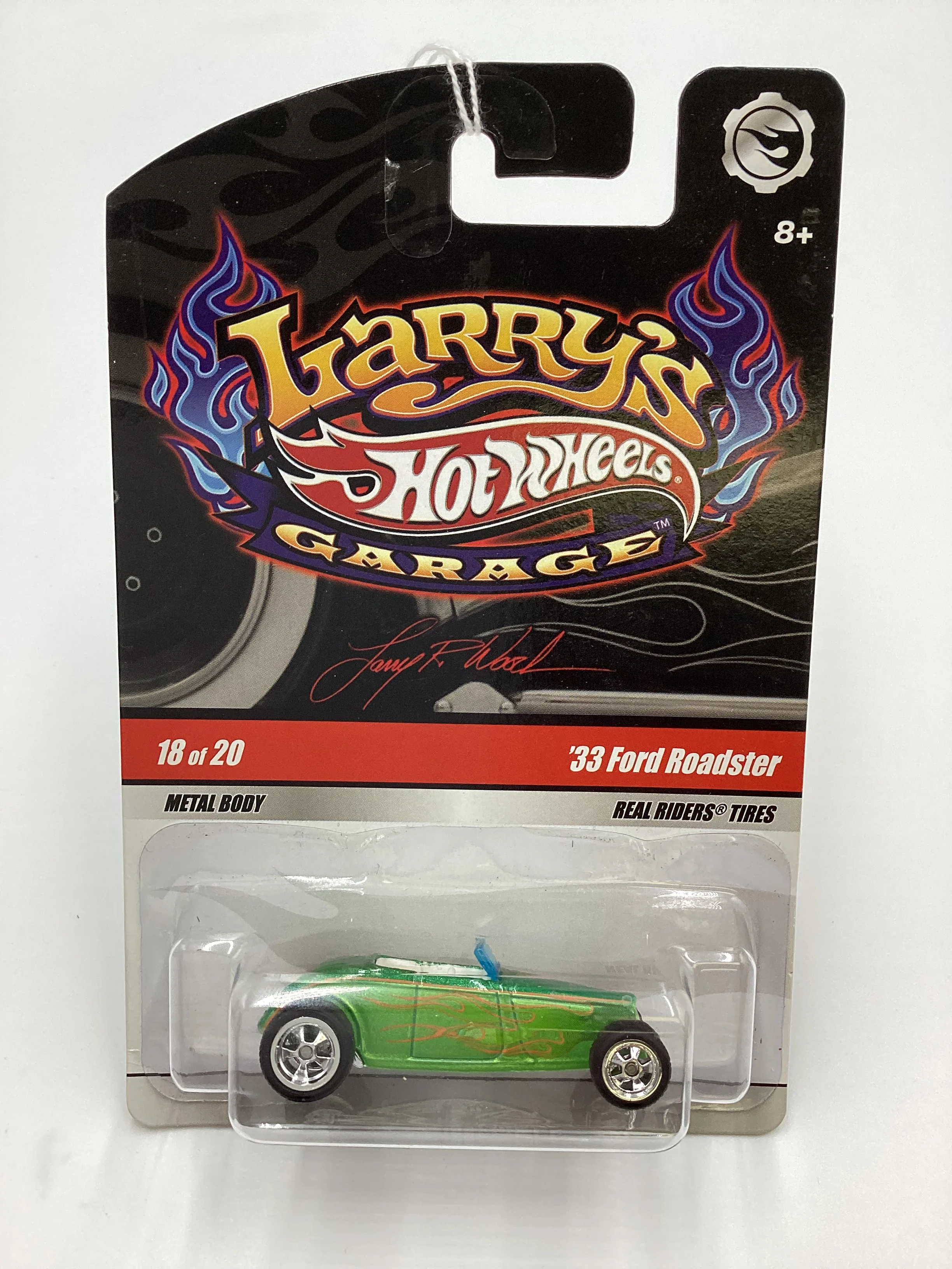 Hot Wheels Larrys garage 18/20 33 Ford Roadster Green 245P - Image 2