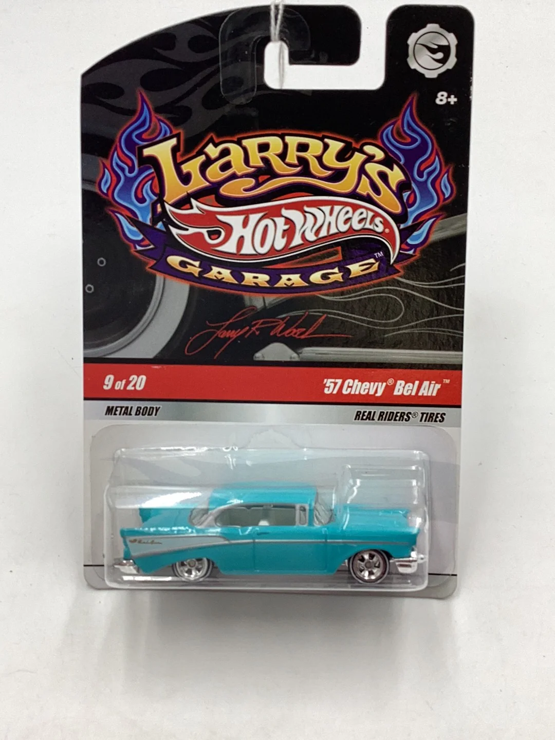 Hot Wheels Larrys garage 57 Chevy Bel Air 272H - Image 2