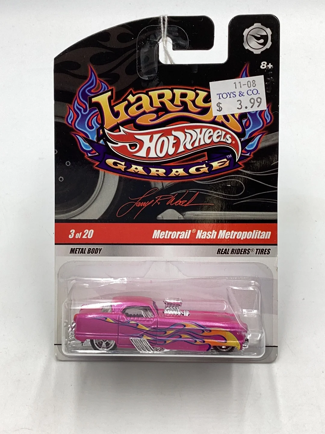 Hot wheels Larrys garage Metrorail Nash Metropolitan real riders 269H - Image 2