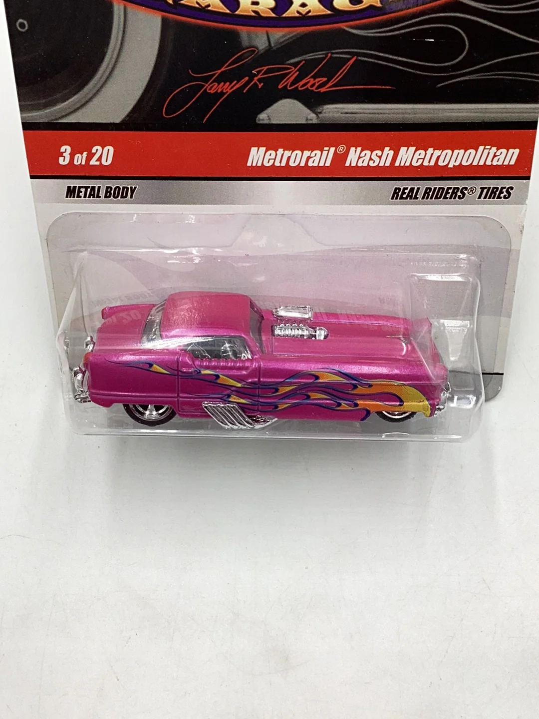 Hot wheels Larrys garage Metrorail Nash Metropolitan real riders 269H - Image 6