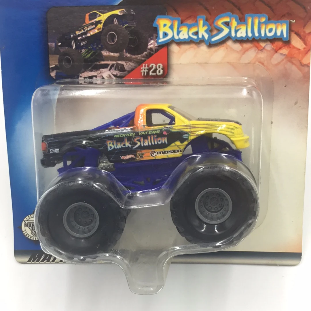 Hot Wheels monster jam #28 Black Stallion - Image 2