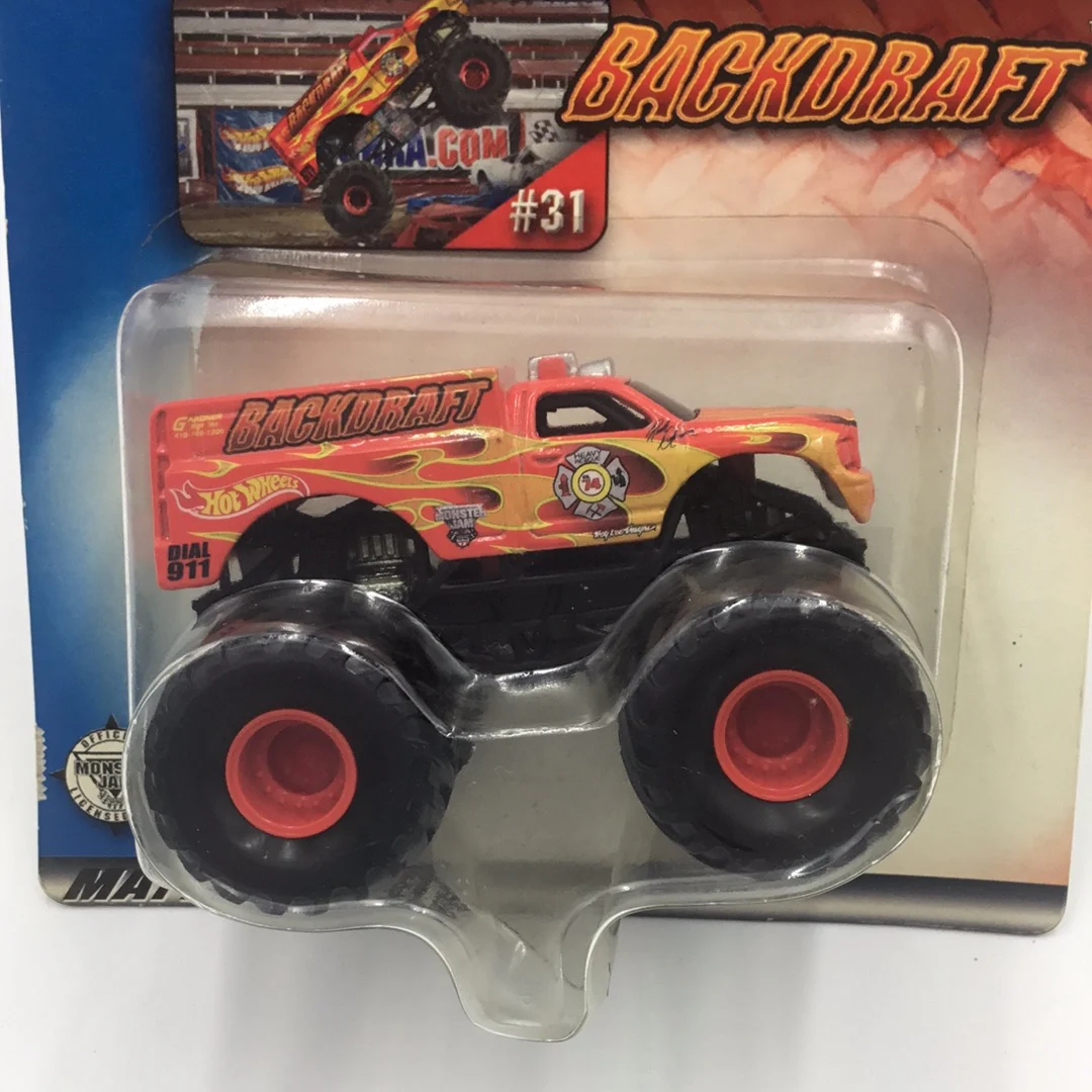 Hot Wheels monster jam #31 Backdraft 127C - Image 2