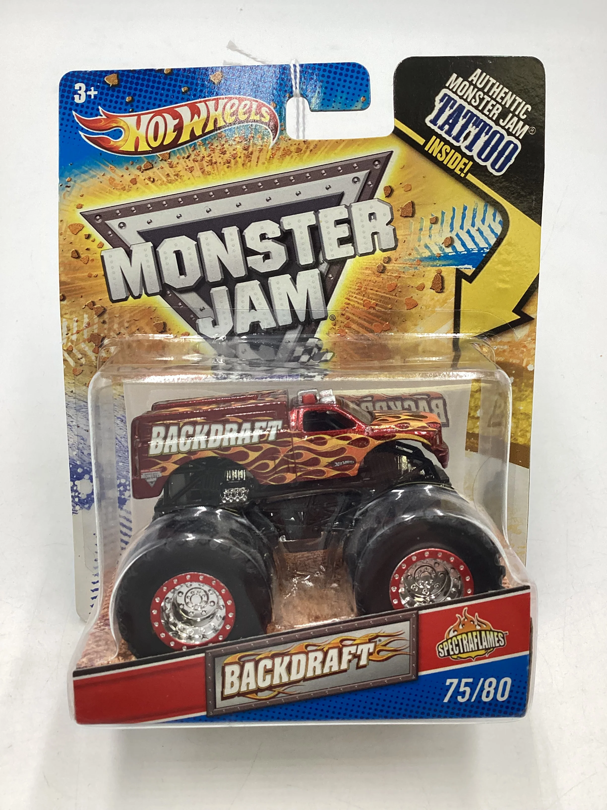 Hot Wheels Monster Jam Backdraft Spectraflame 124A - Image 2