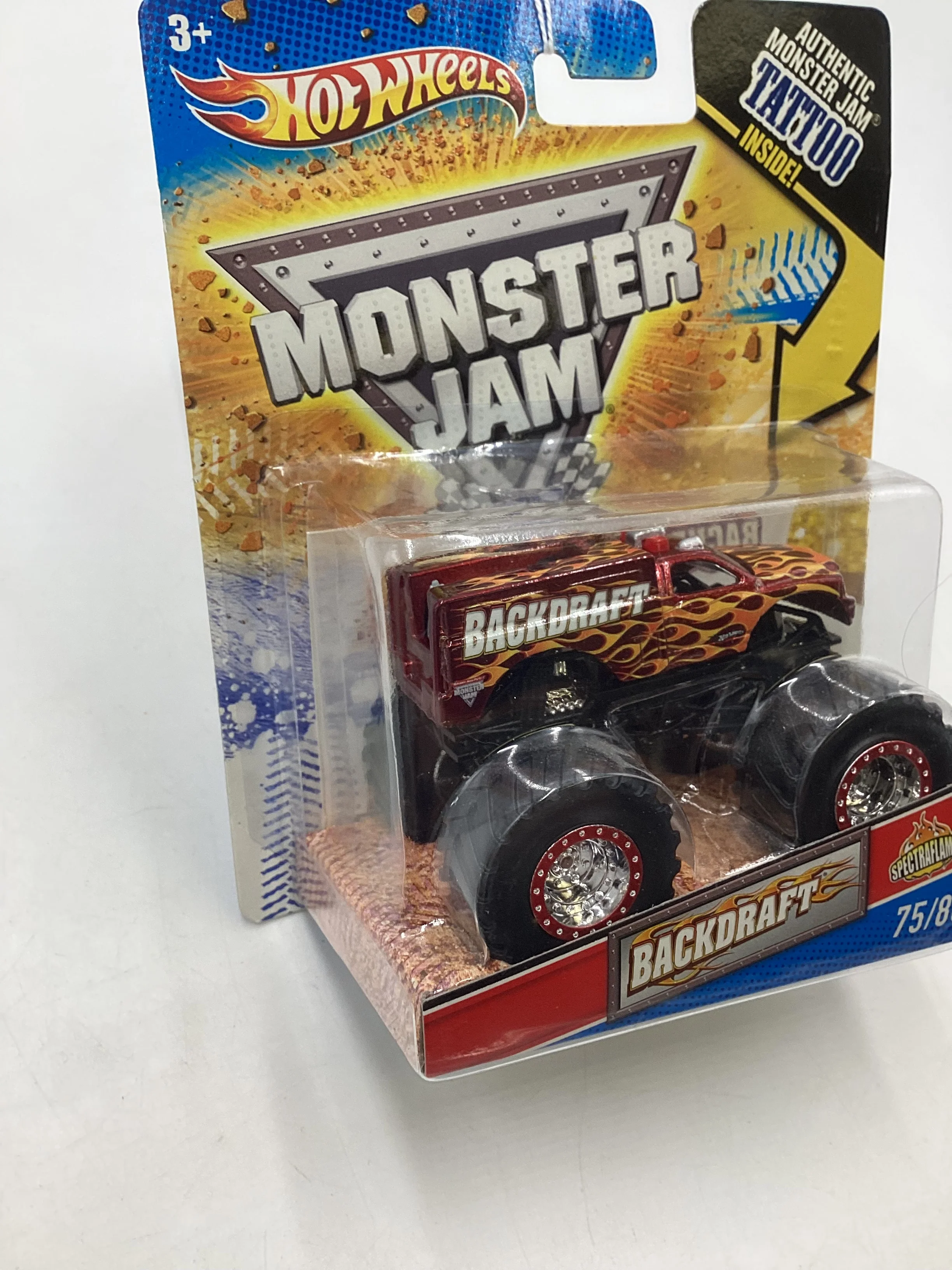 Hot Wheels Monster Jam Backdraft Spectraflame 124A - Image 5