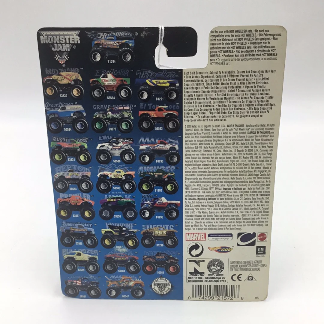 Hot Wheels monster jam Grave Digger 1983-1985 126F - Image 4