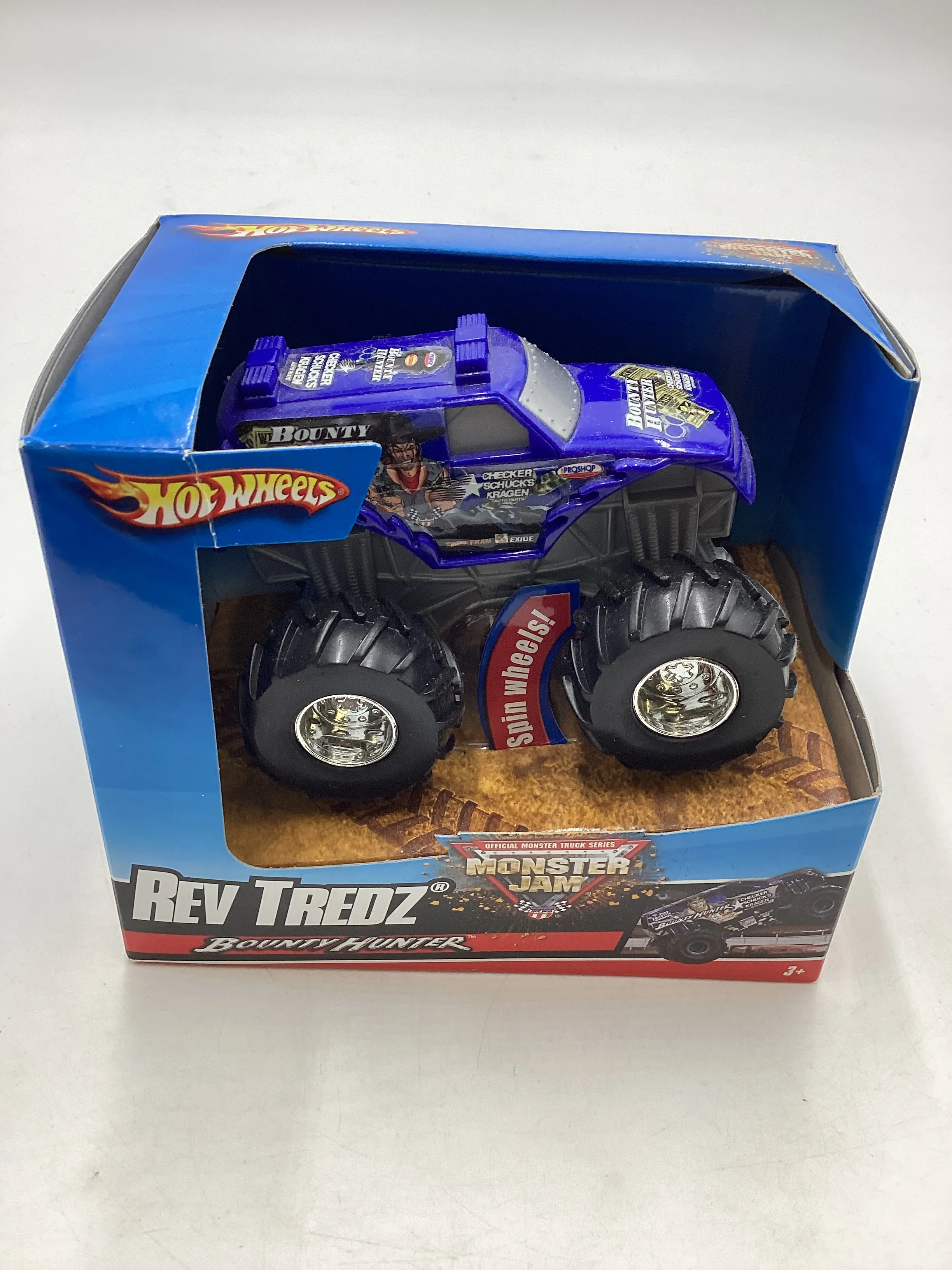 Hot Wheels Monster Jam Rev Tredz Bounty Hunter - Image 2