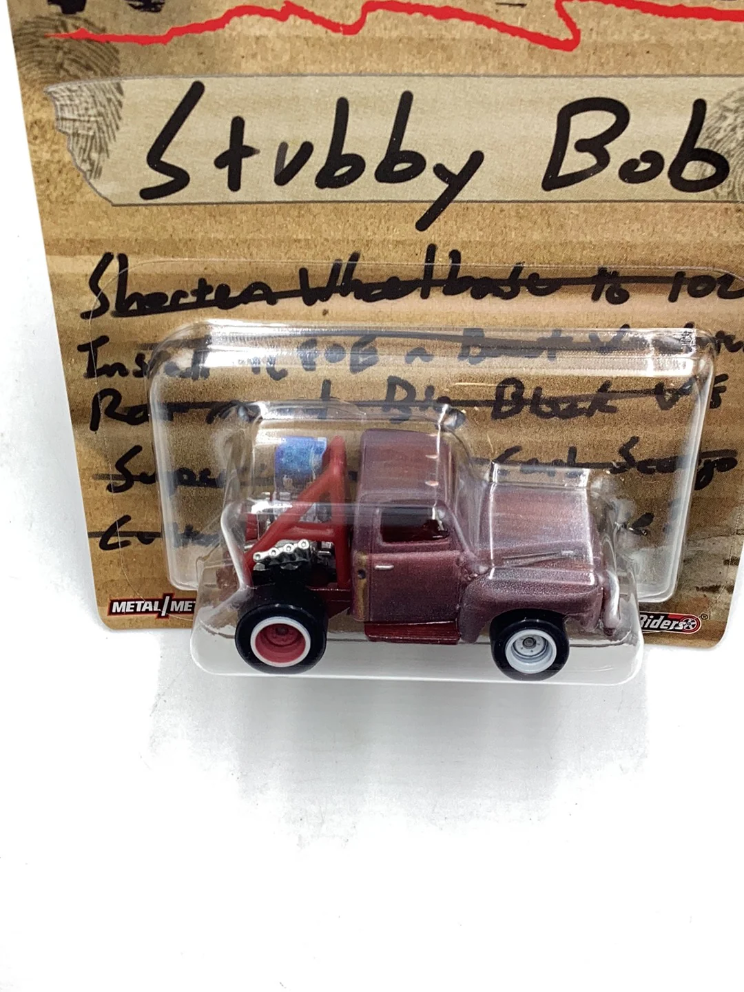 Hot Wheels Motortrend 1950 Ford F6 Roadkill Stubby Bob with protector - Image 6