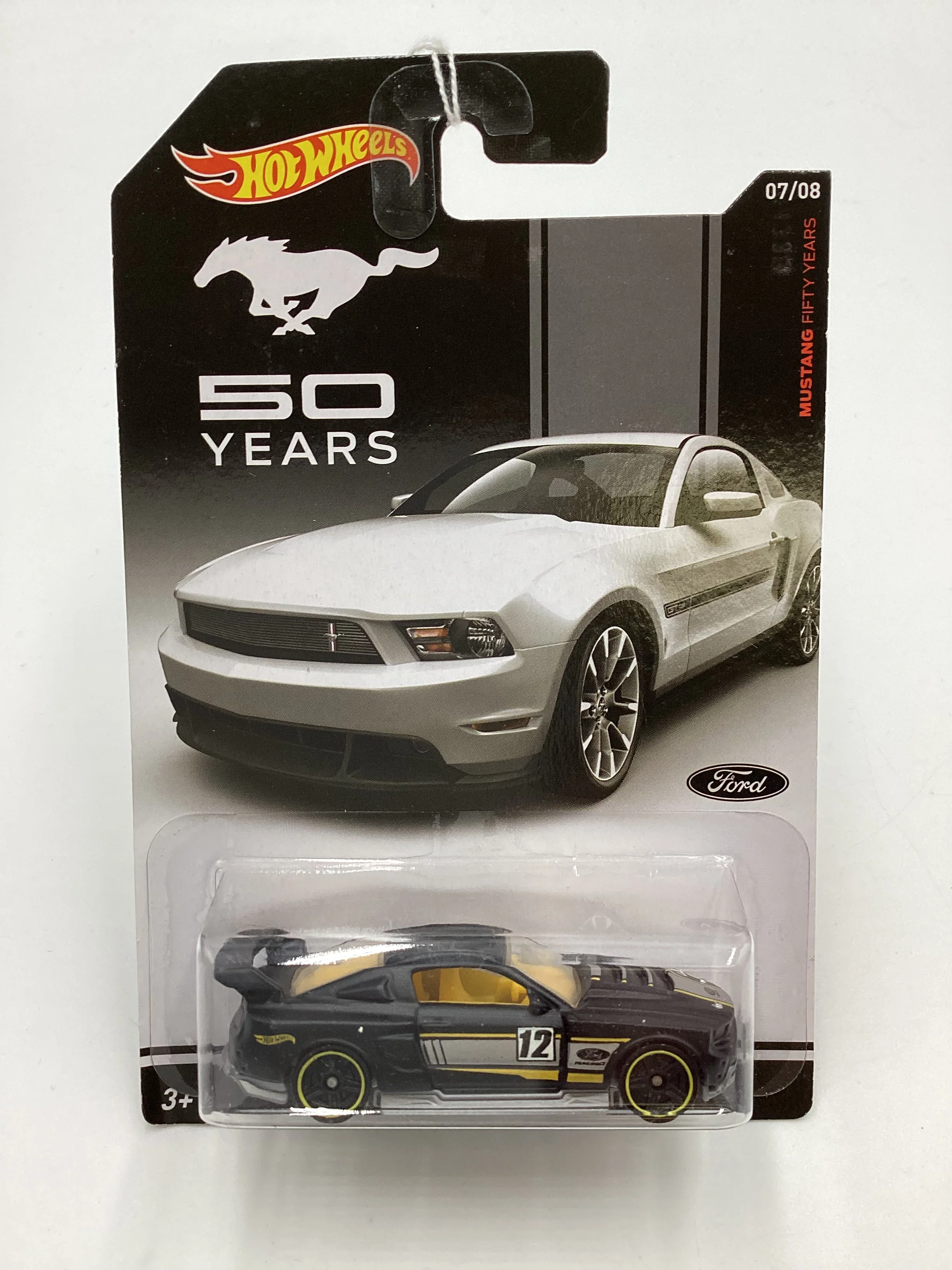 Hot Wheels Mustang 50 Years #7 12 Ford Mustang Black 152F - Image 2