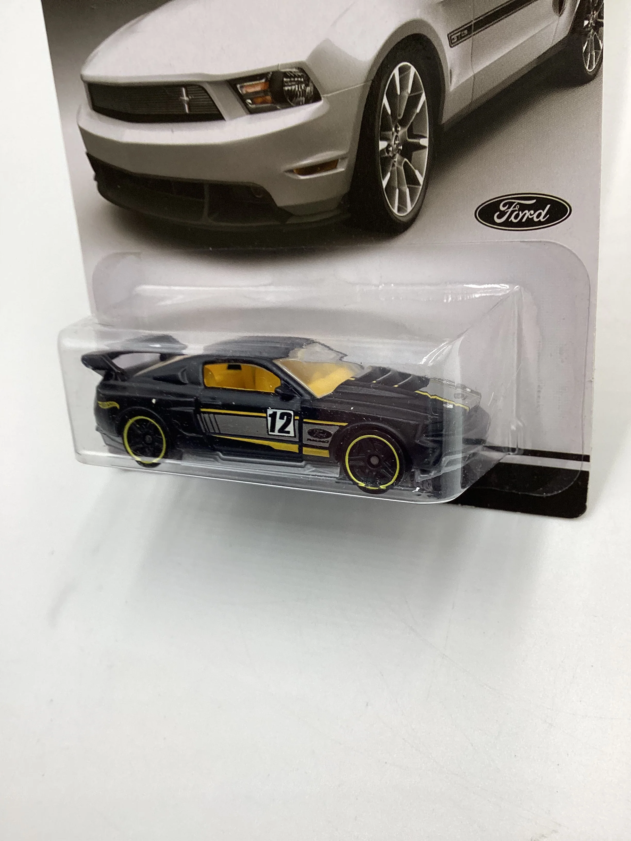 Hot Wheels Mustang 50 Years #7 12 Ford Mustang Black 152F - Image 4