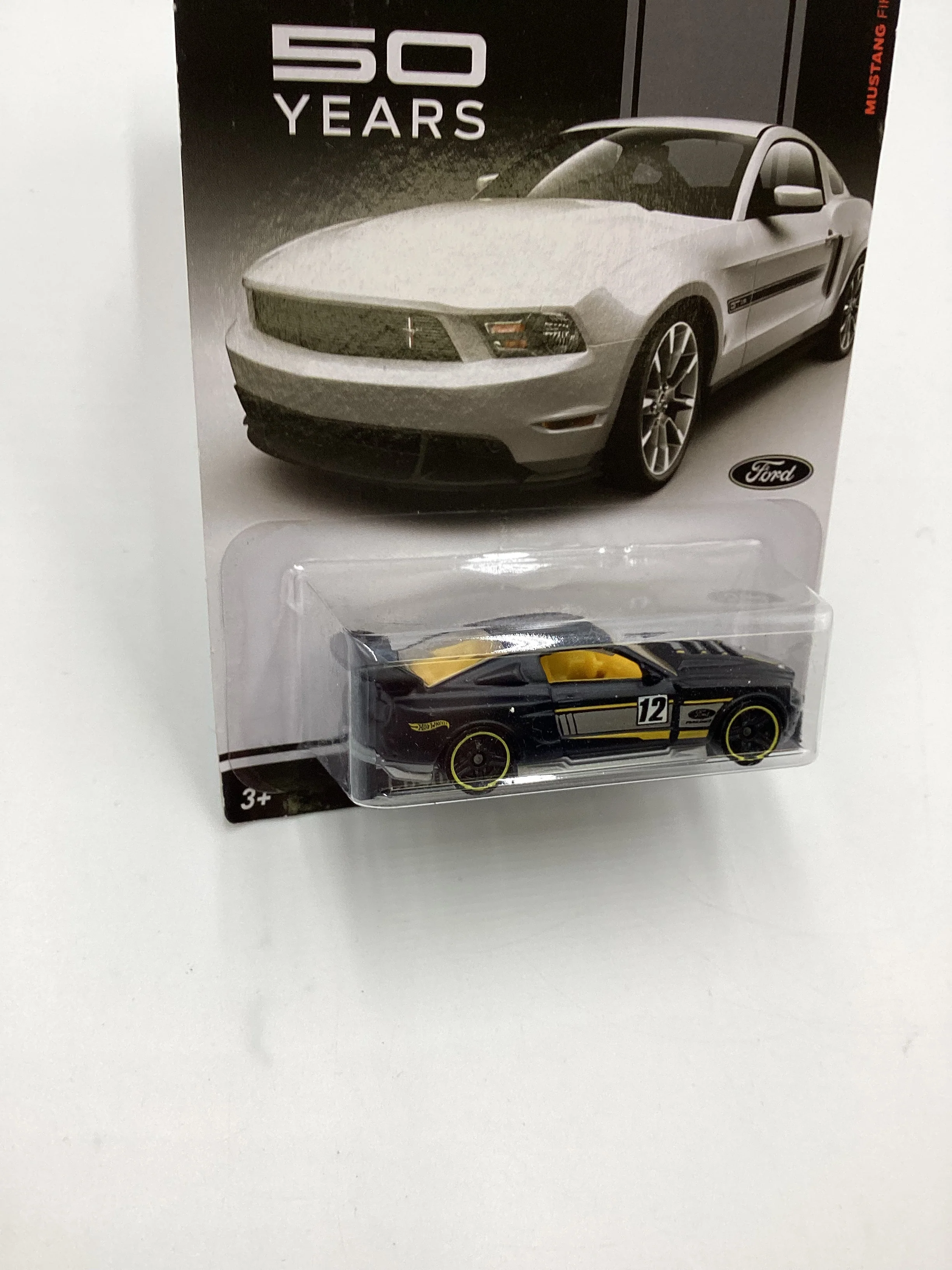 Hot Wheels Mustang 50 Years #7 12 Ford Mustang Black 152F - Image 5