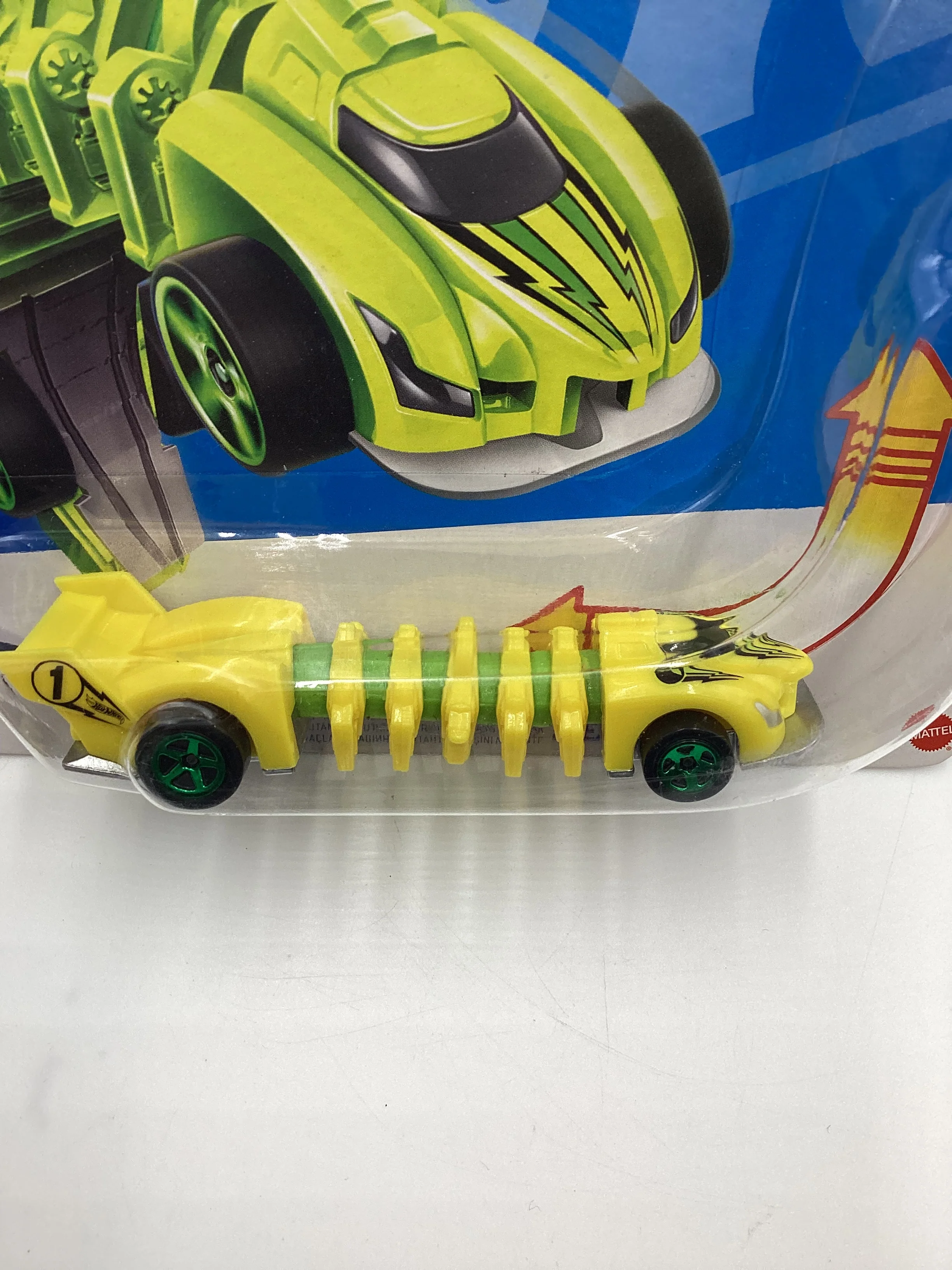 Hot Wheels Mutant Machines Flexforce Yellow - Image 6