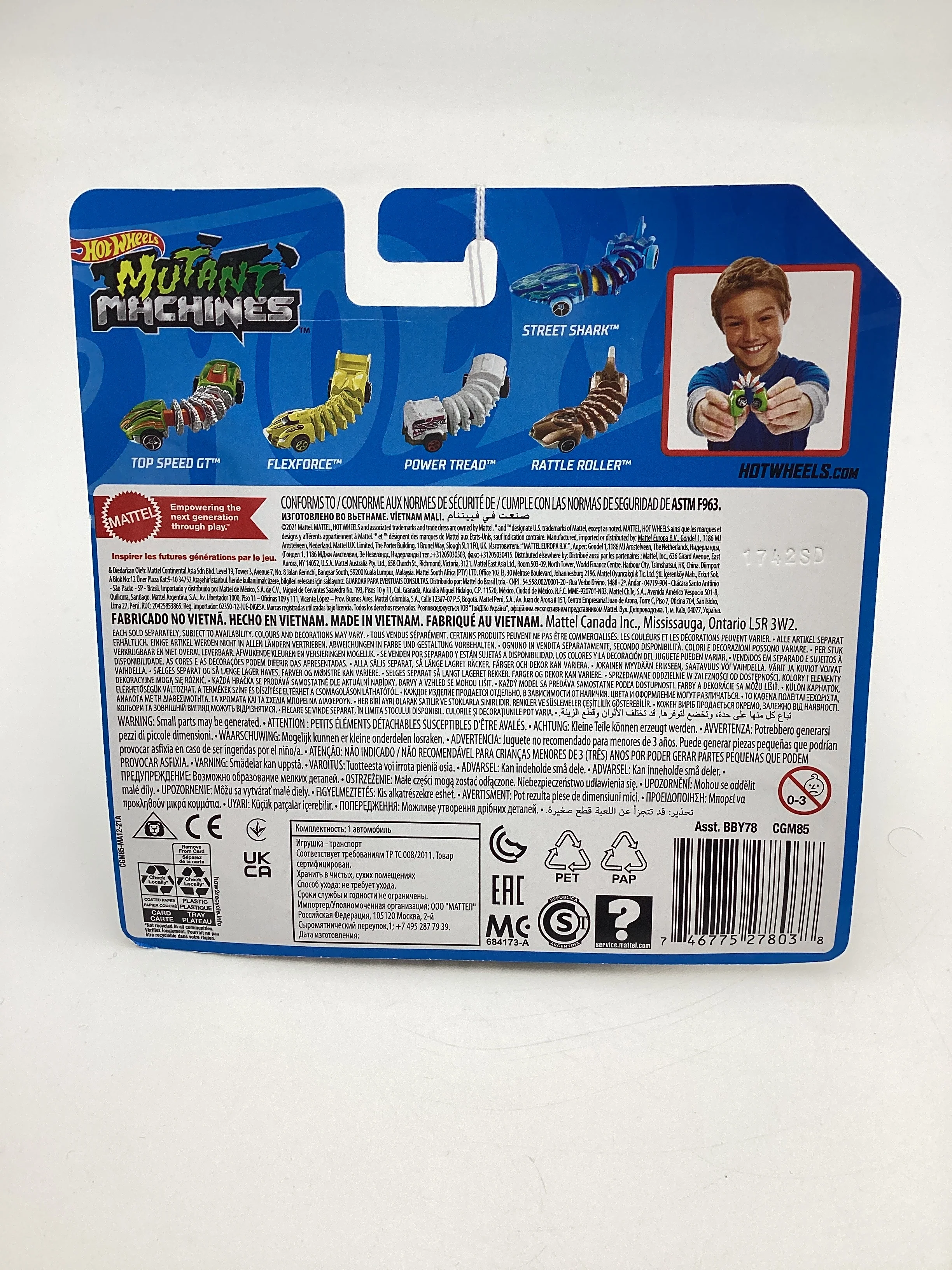Hot Wheels Mutant Machines Spider Mutant #2 Vein bottom right - Image 7