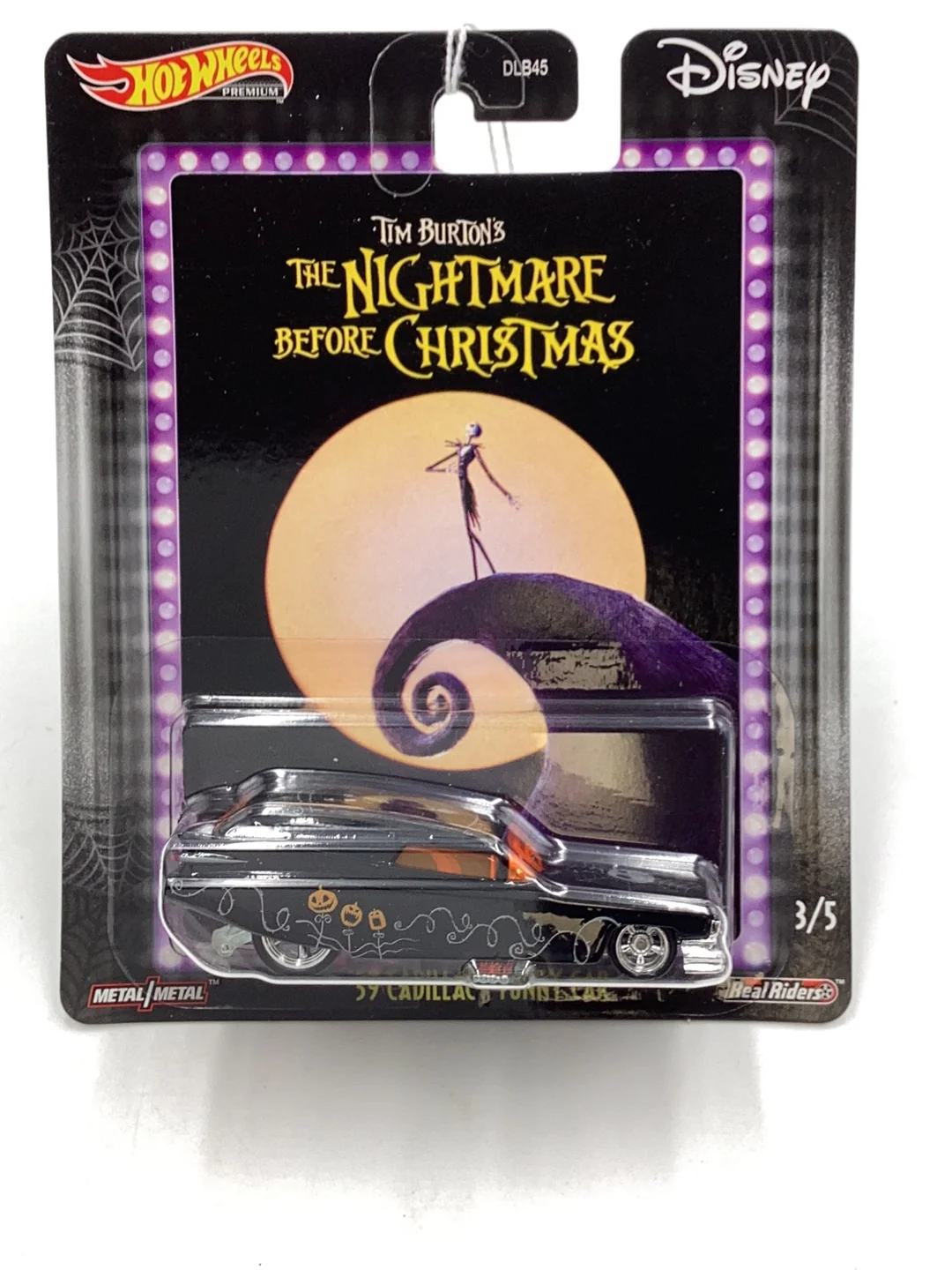 Hot Wheels Nightmare before Christmas 59 Cadillac Funny Car 3/5 265F - Image 2