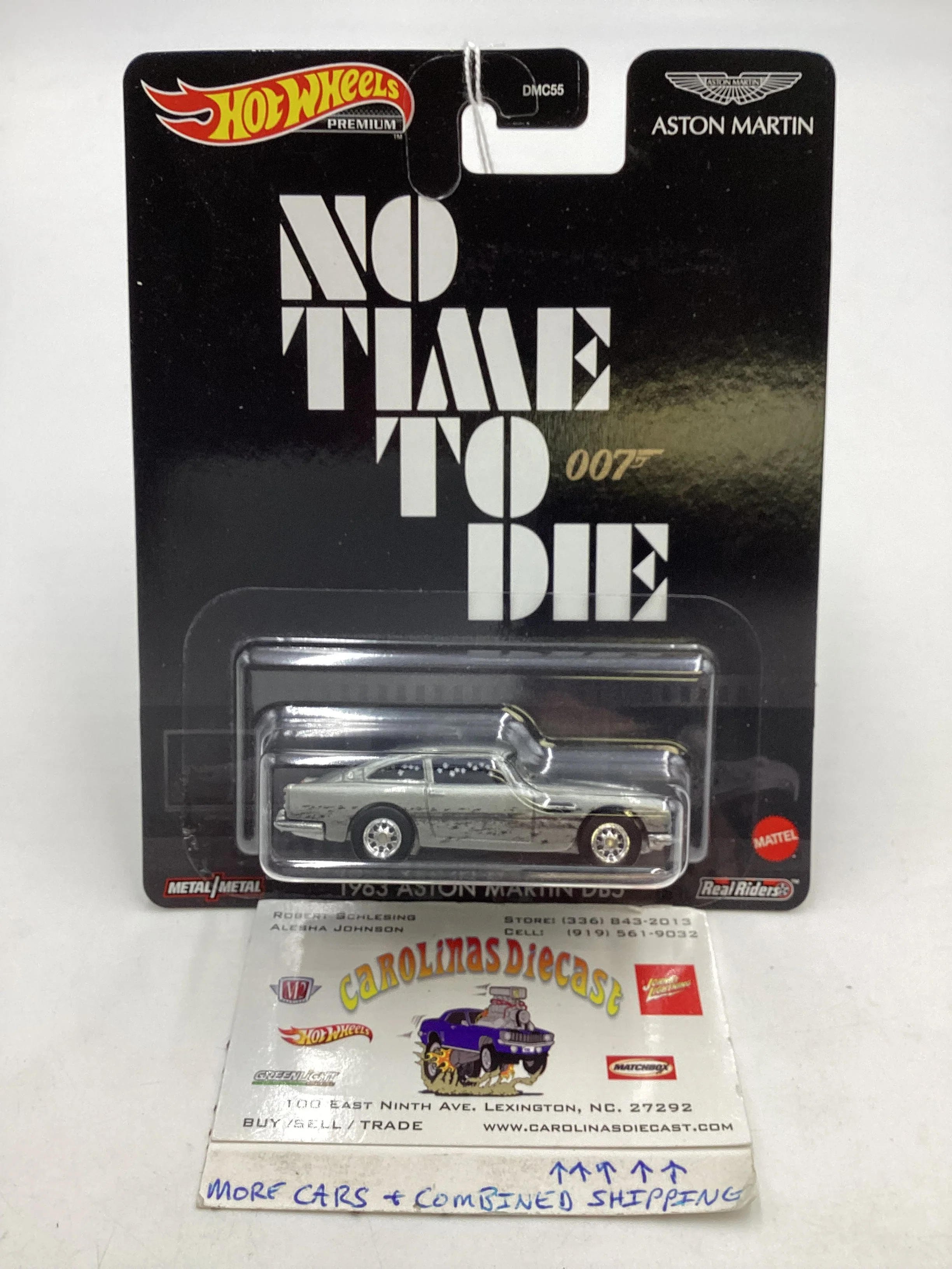 Hot Wheels No Time To Die 007 Skyfall Aston Martin DB5 244A