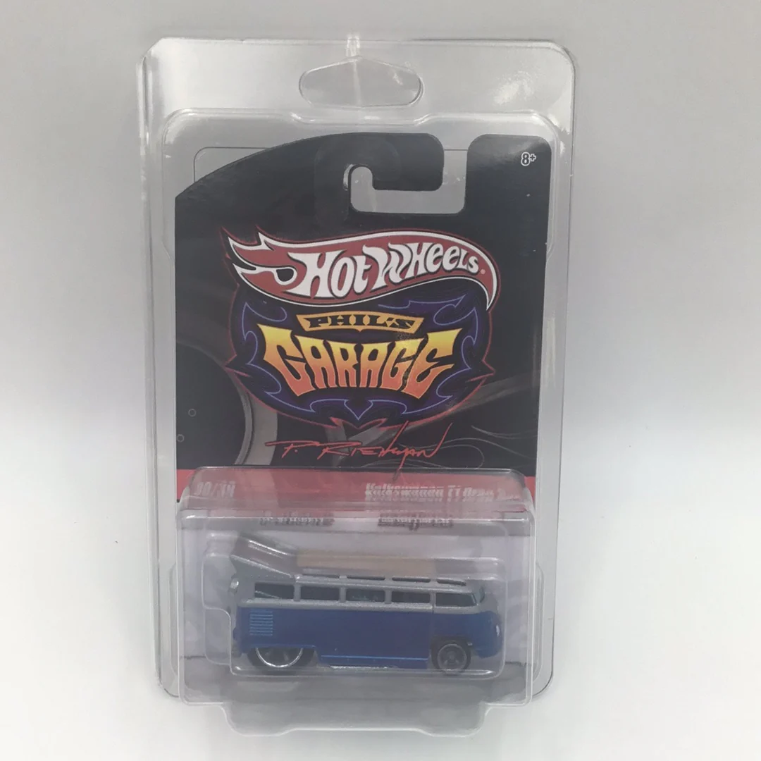 Hot wheels Phil’s Garage Volkswagen T1 Drag Bus Chase real riders metal/metal - Image 7
