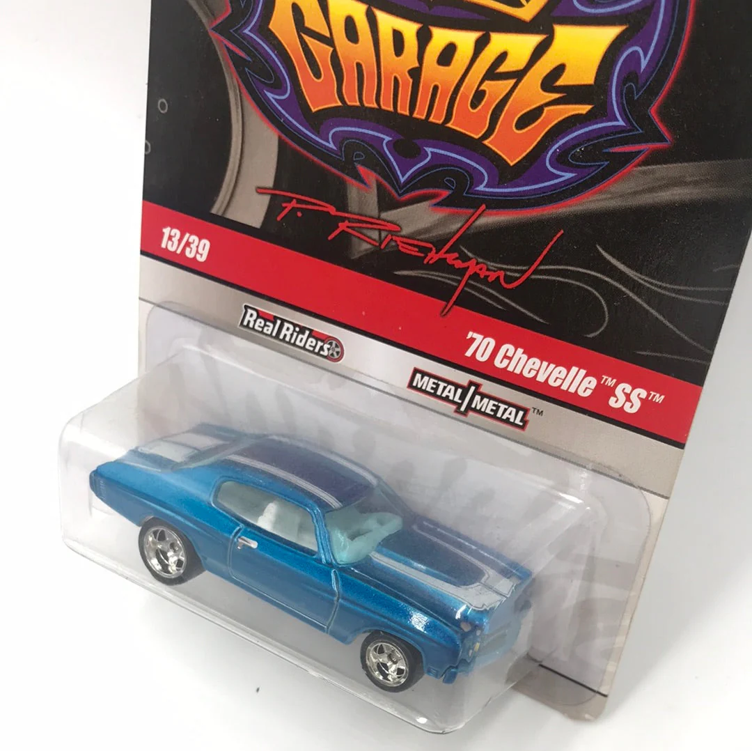 Hot wheels Phils garage #13 1970 Chevelle SS real riders - Image 3