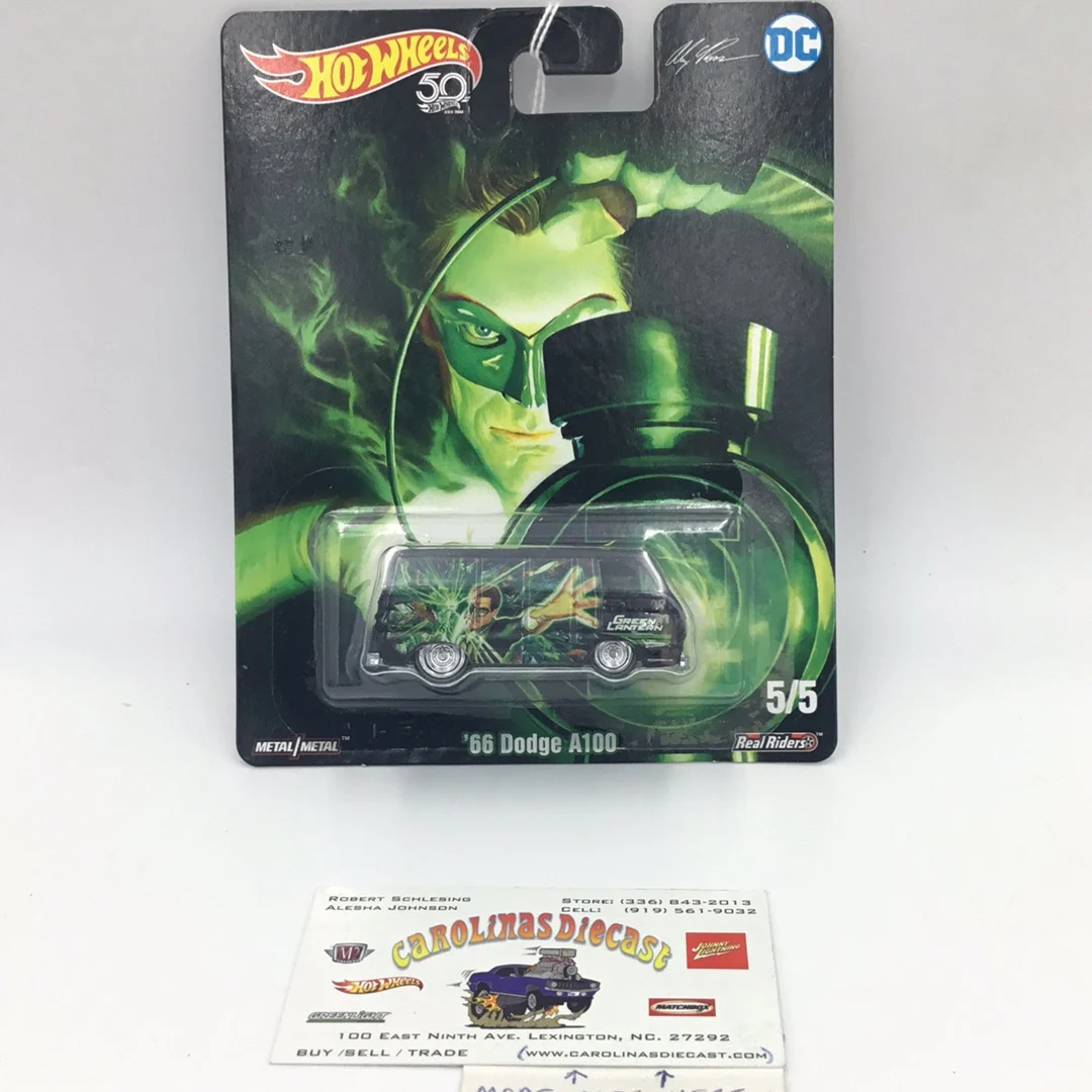 Hot wheels pop culture DC comics Green Lantern 66 dodge a100 F7