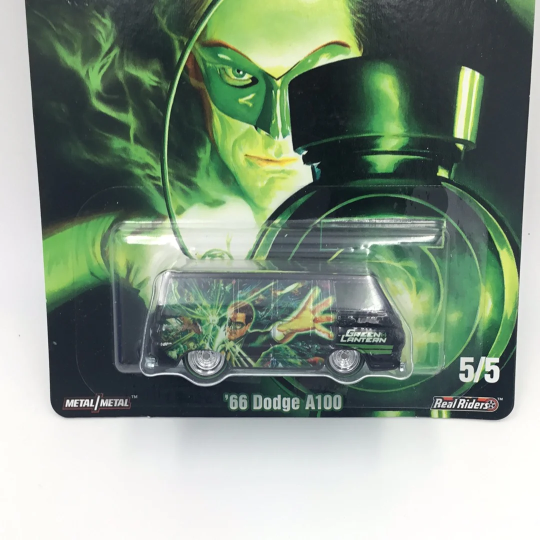 Hot wheels pop culture DC comics Green Lantern 66 dodge a100 F7 - Image 2