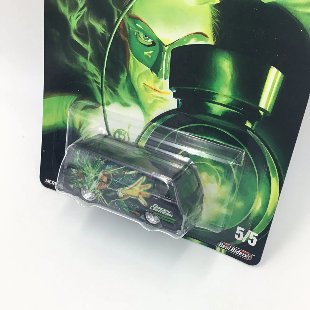 Hot wheels pop culture DC comics Green Lantern 66 dodge a100 F7 - Image 3