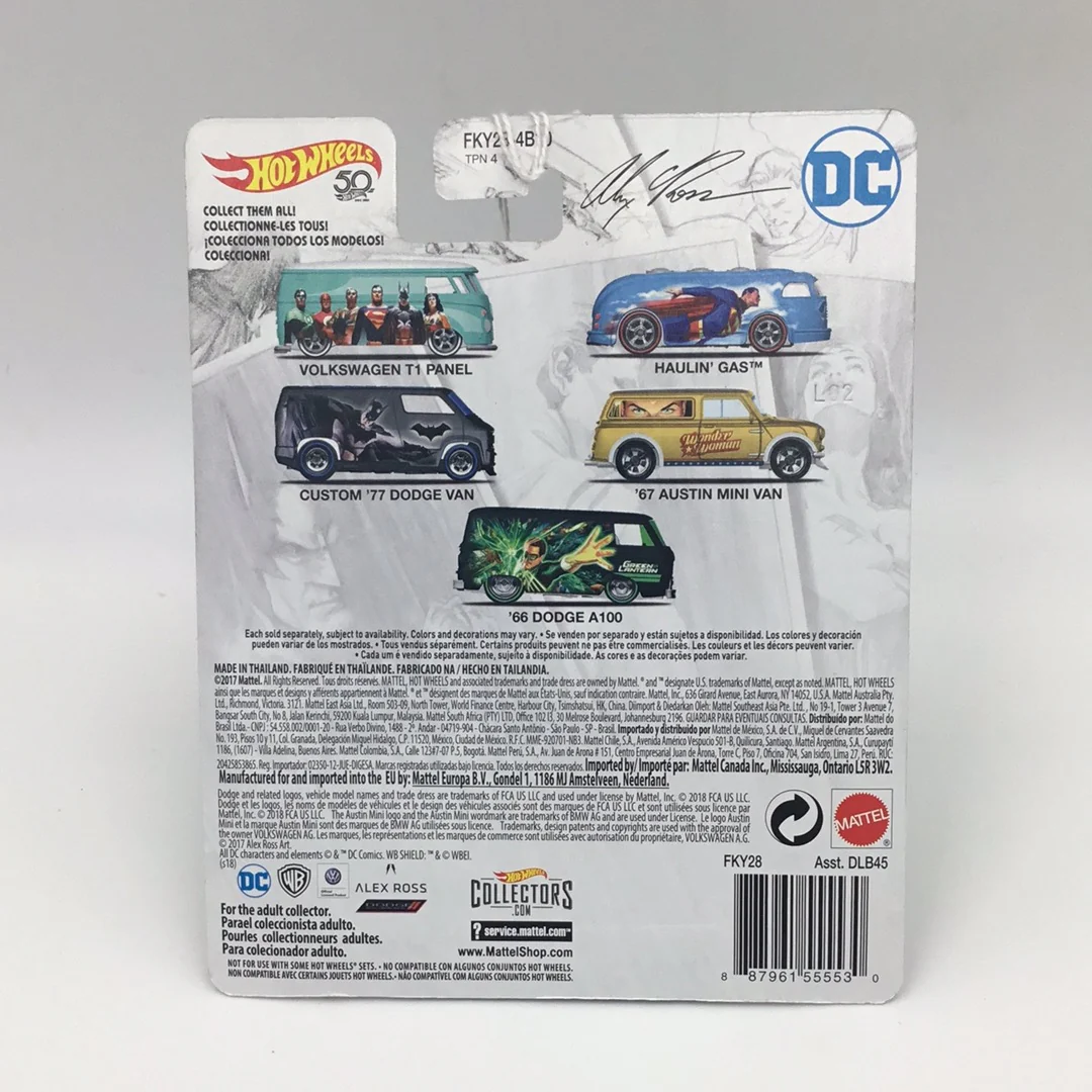 Hot wheels pop culture DC comics Green Lantern 66 dodge a100 F7 - Image 4