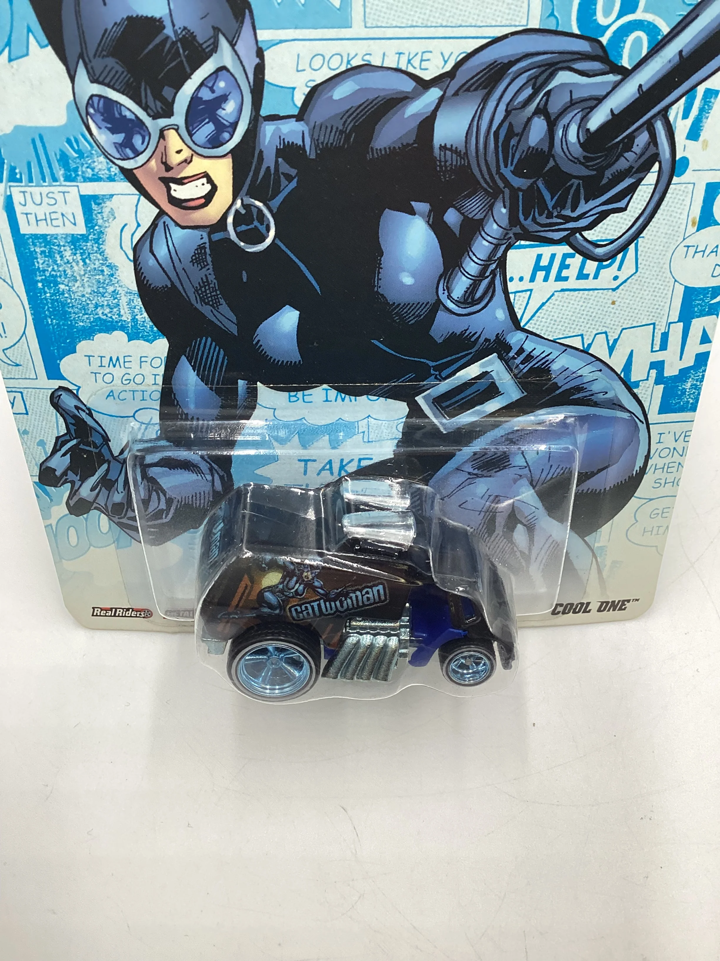 Hot wheels pop culture DC Comics Catwoman Cool One Black 270E - Image 6