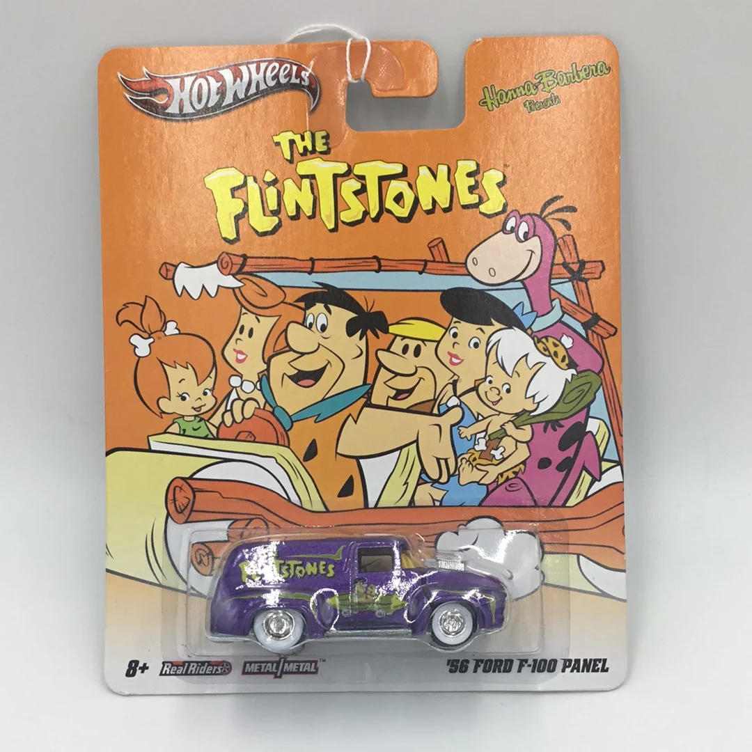 Hot wheels pop culture Hanna-Barbera The Flintstones ‘56 Ford F-100 Panel 270G - Image 2