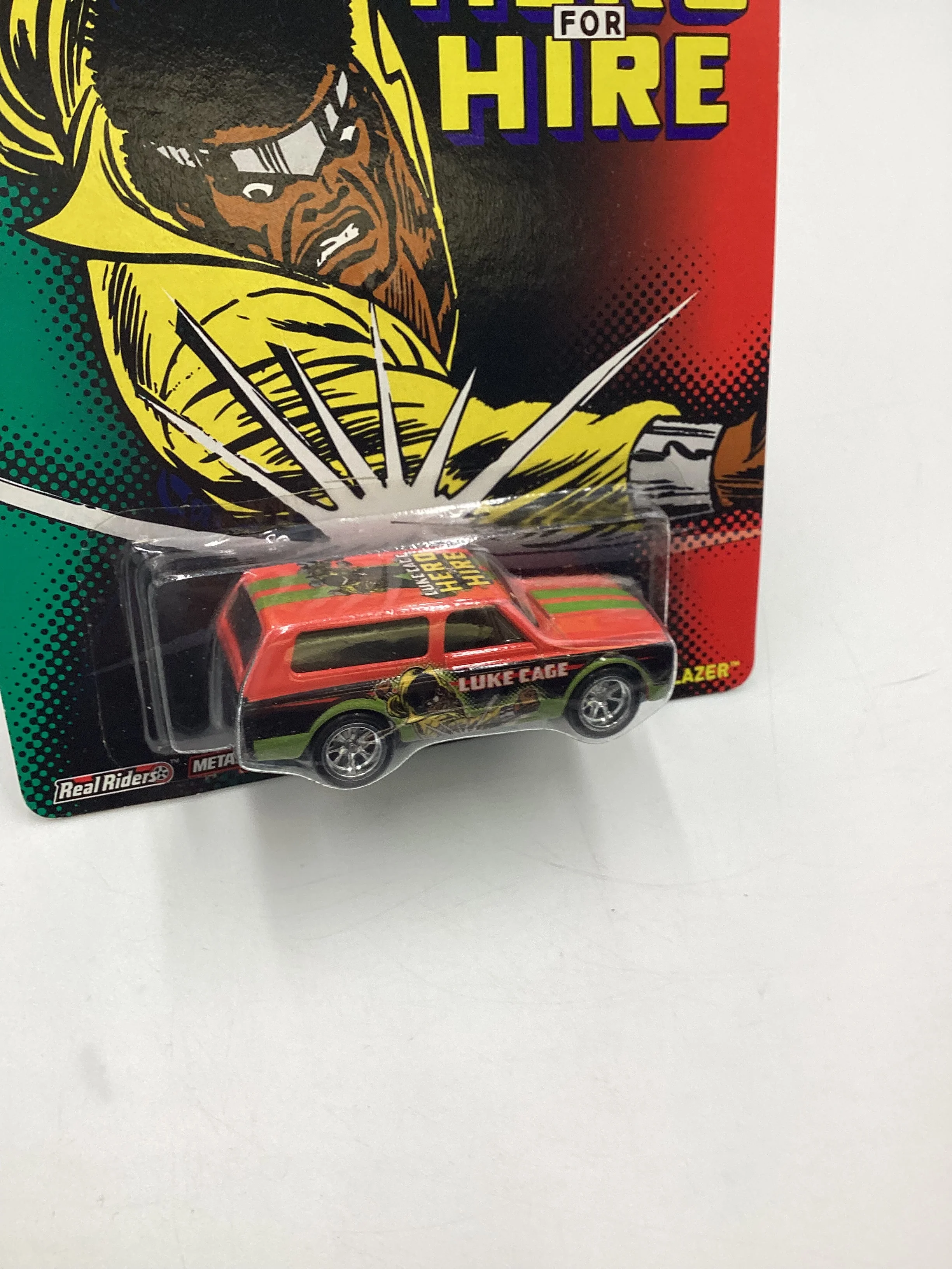 Hot wheels Pop Culture Marvel Luke Cage 70 Chevy Blazer 272A - Image 5
