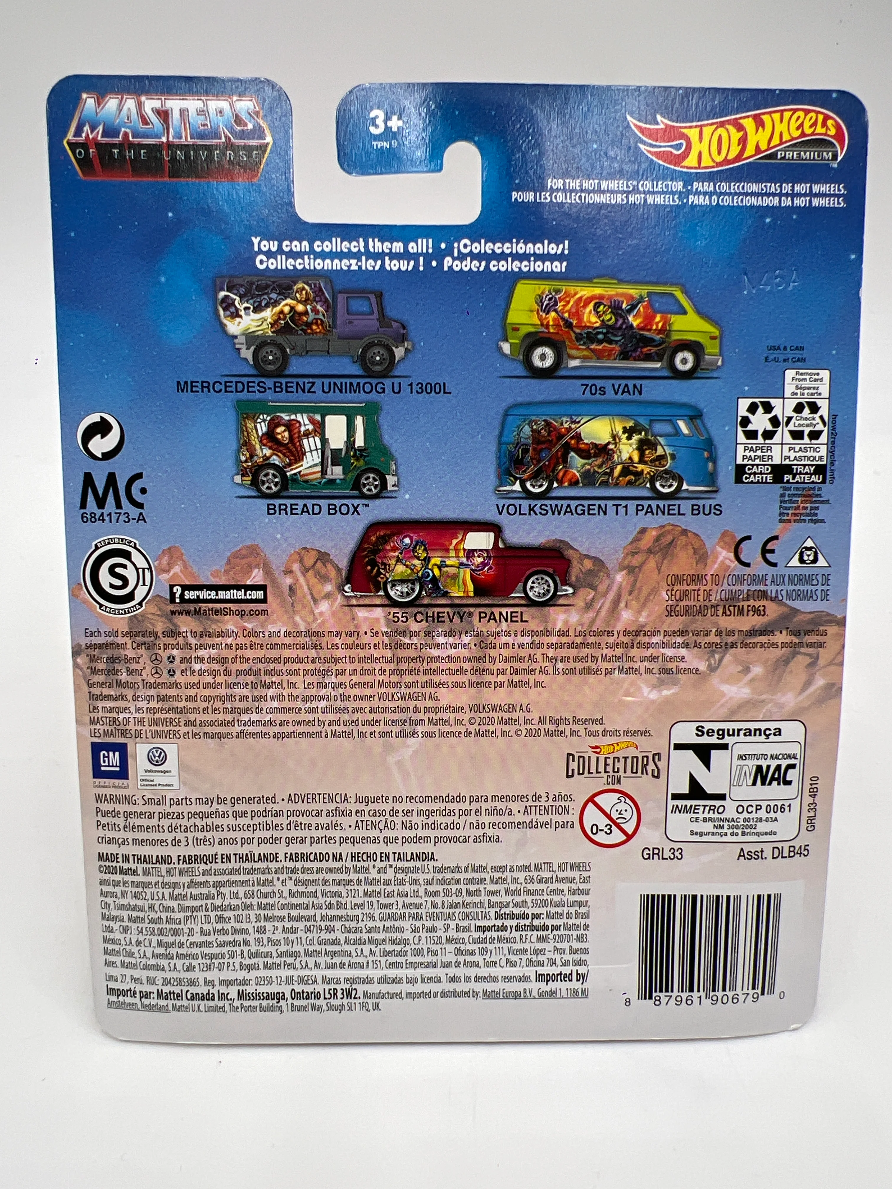 Hot wheels pop culture Masters of the universe 55 Chevy Panel Evil Lyn 266C - Image 6