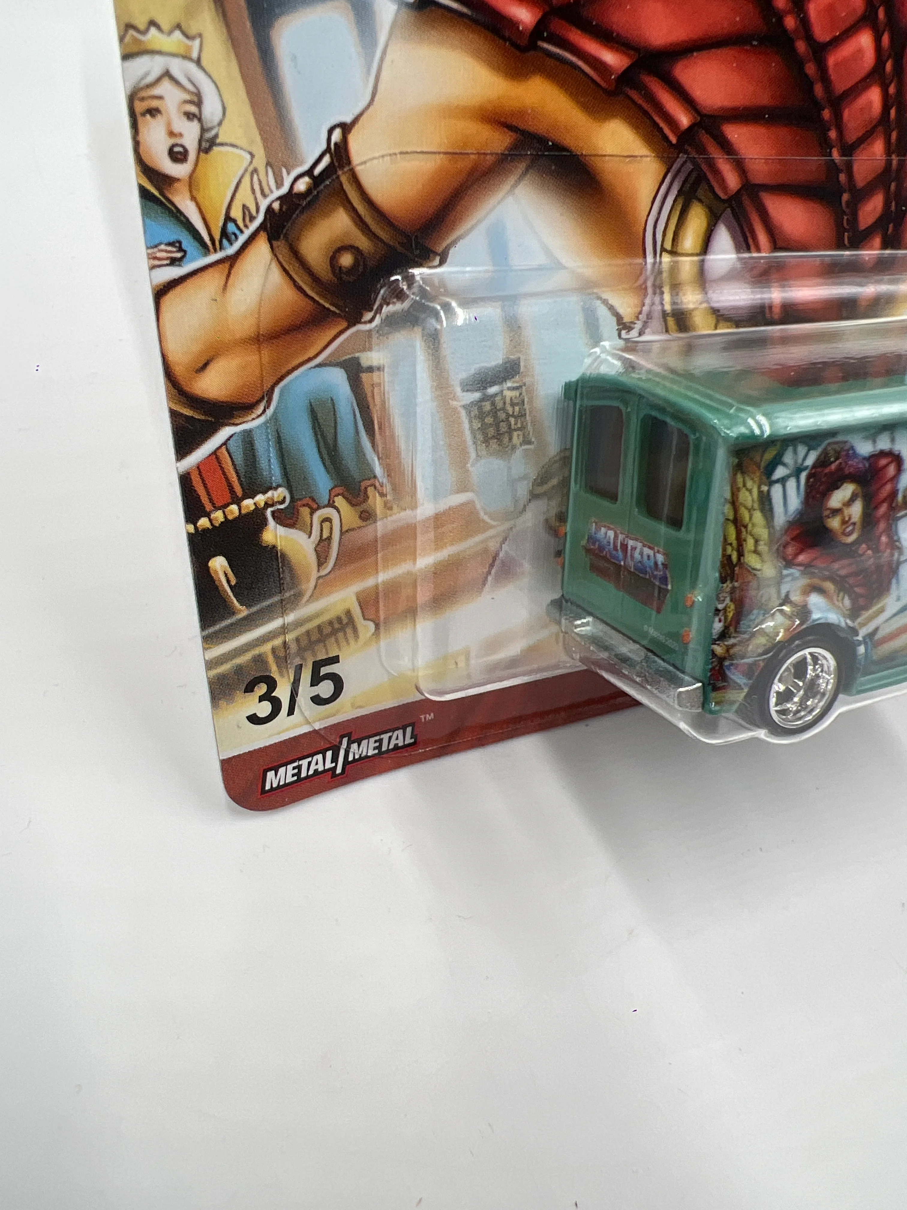 Hot wheels pop culture Masters of the universe Bread Box Teela MOTU 269C - Image 5