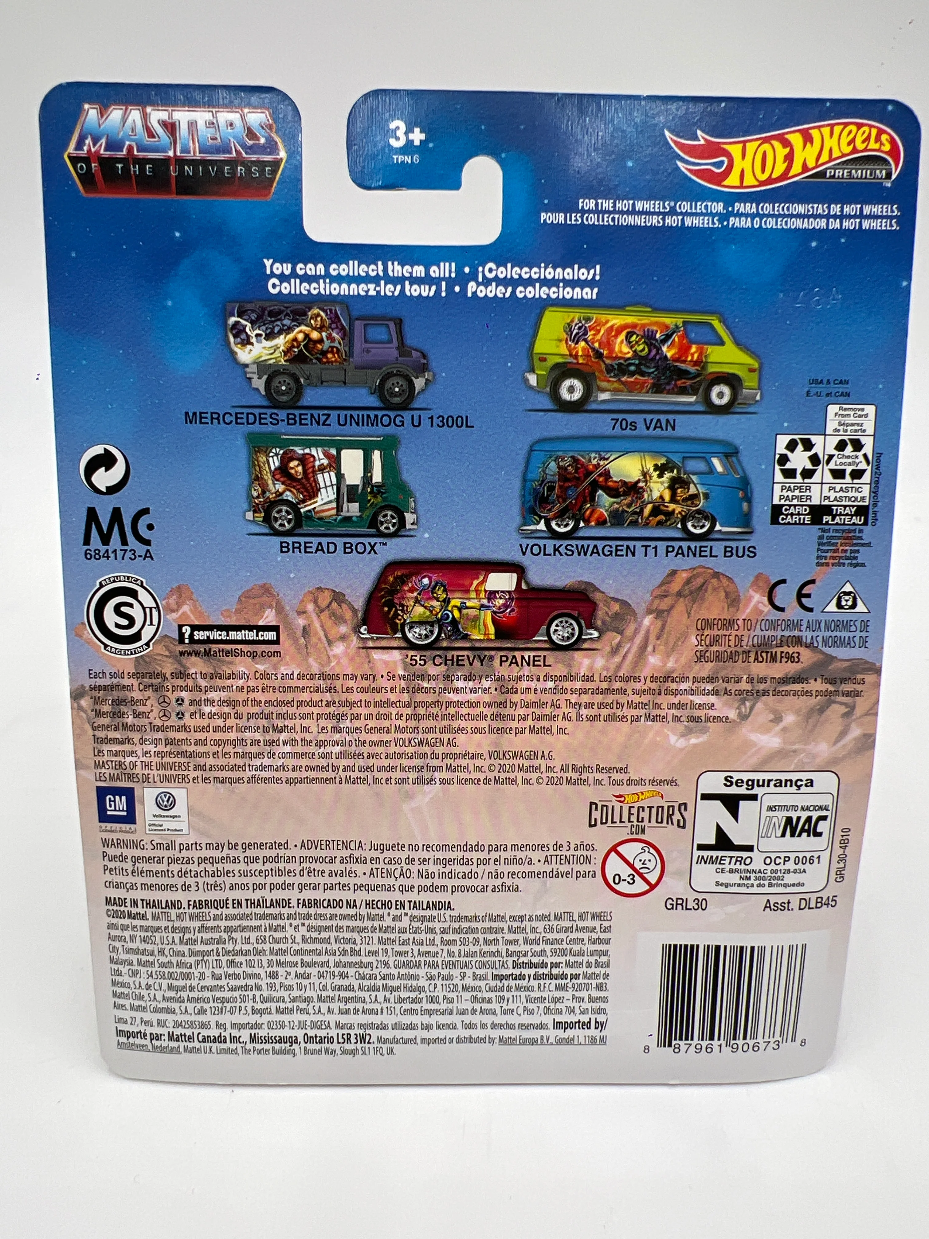 Hot wheels pop culture Masters of the universe Mercedes Benz Unimog U 1300L heman 270C - Image 6