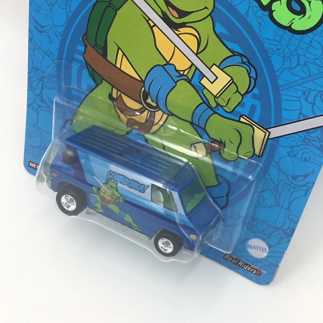 Hot wheels pop culture Nickelodeon TMNT 70s Van 4/5 new 268B - Image 3