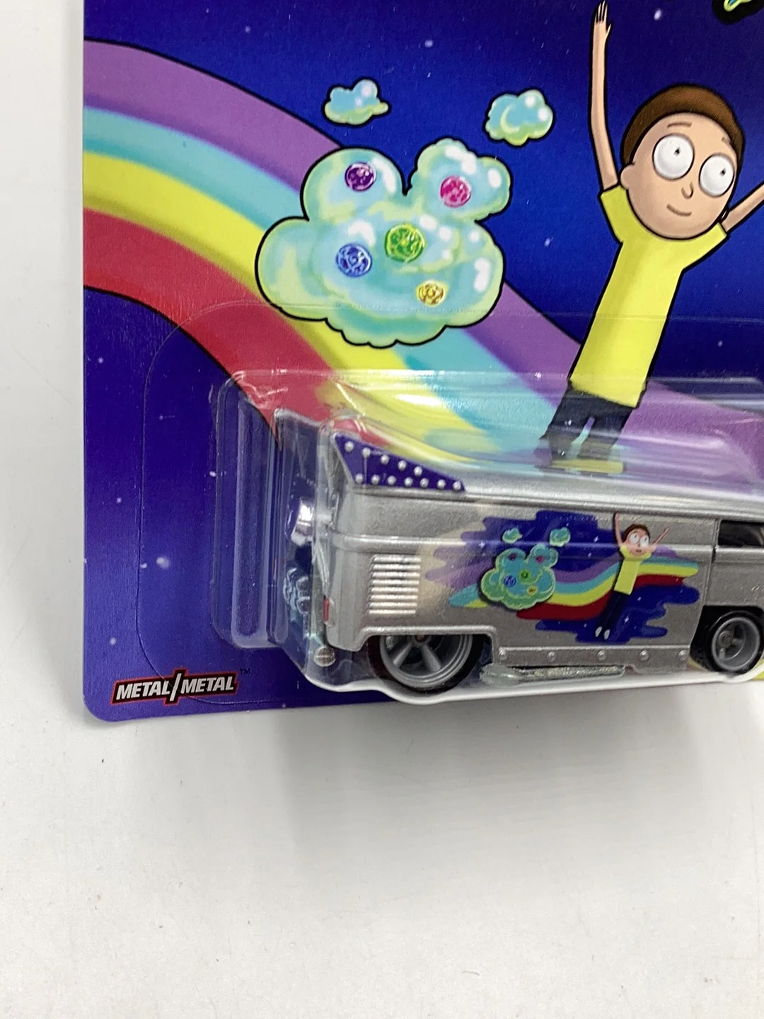Hot wheels pop culture Rick and Morty 4/5 Volkswagen drag bus 271H - Image 3
