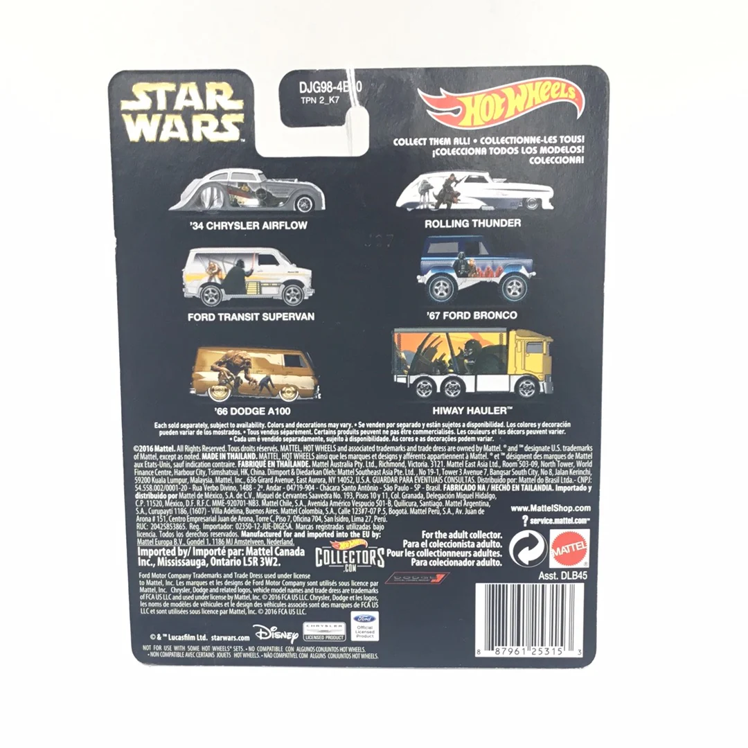 Hot wheels pop culture Star Wars Ralph McQuarrie Hiway Hauler C8 - Image 4