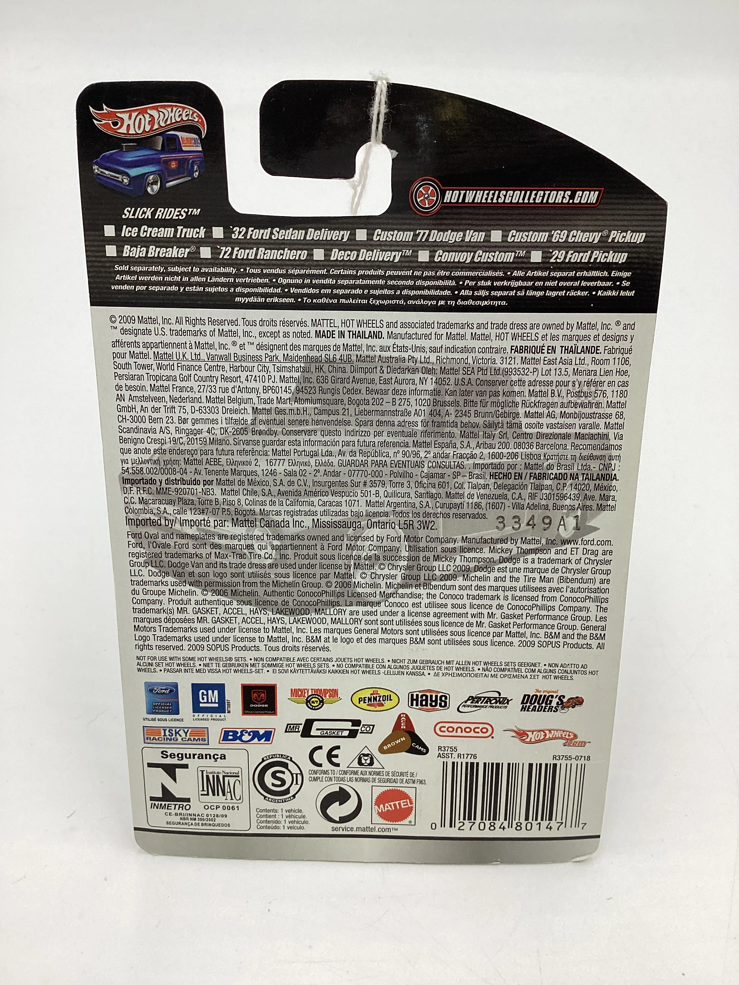 Hot Wheels Premium Delivery #22 B&M 32 Ford Sedan Delivery Silver 245N - Image 7
