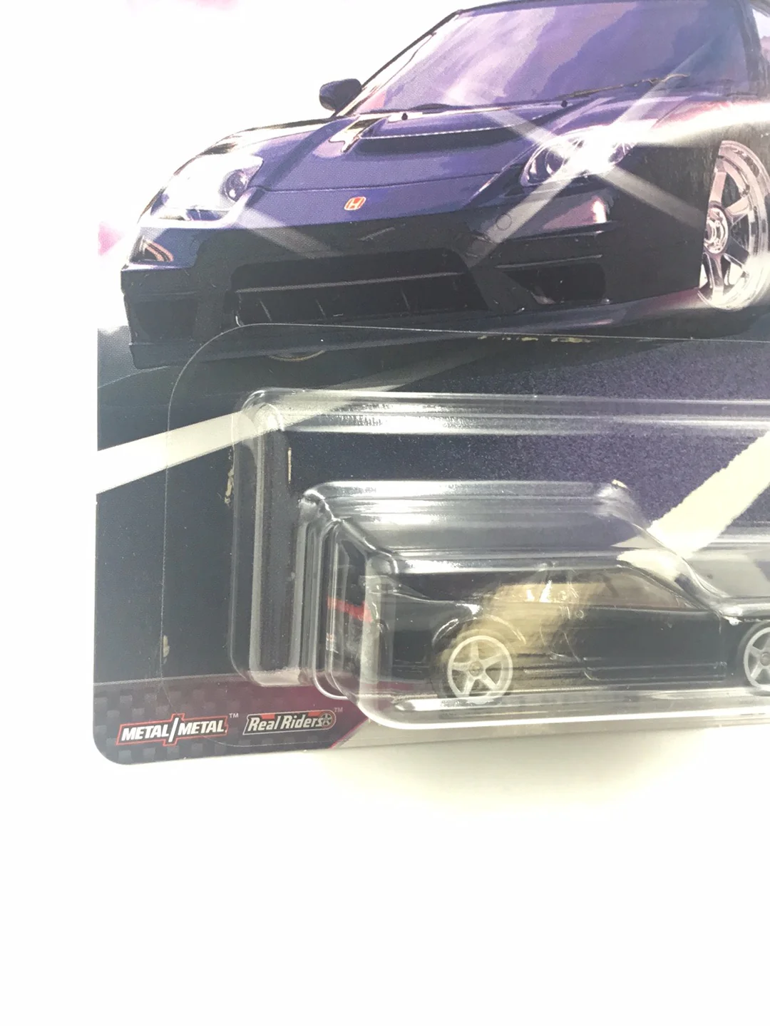 Hot wheels premium fast and furious Quick Shifters 3/5 2003 Honda NSX type R 5 spoke wheel variation VHTF with protector - Image 3