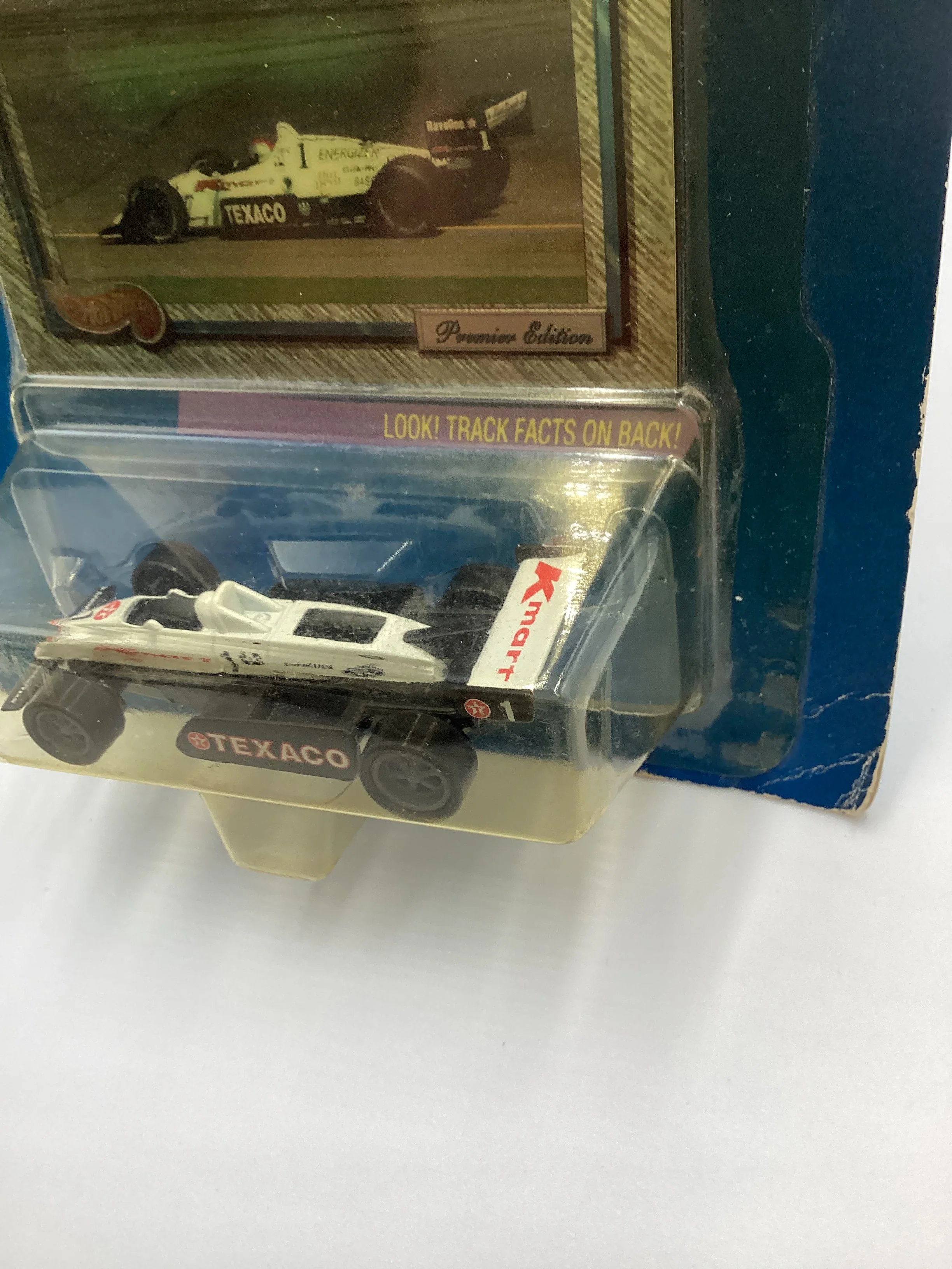 Hot Wheels Pro Circuit Valvoline Texaco Michael Andretti *Yellowed* - Image 4