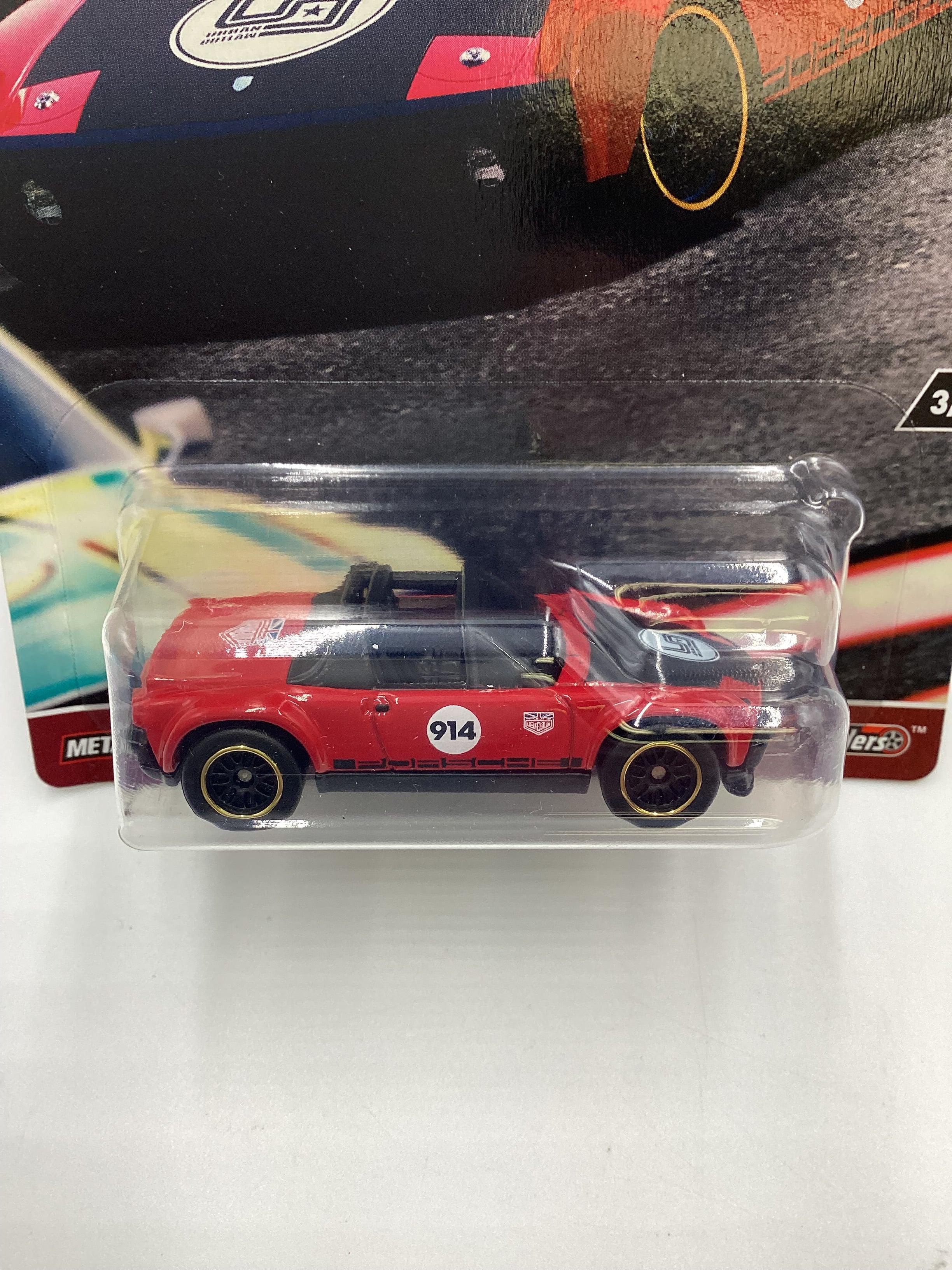 Hot wheels Race Day #3 Porsche 914-6 Red - Image 3