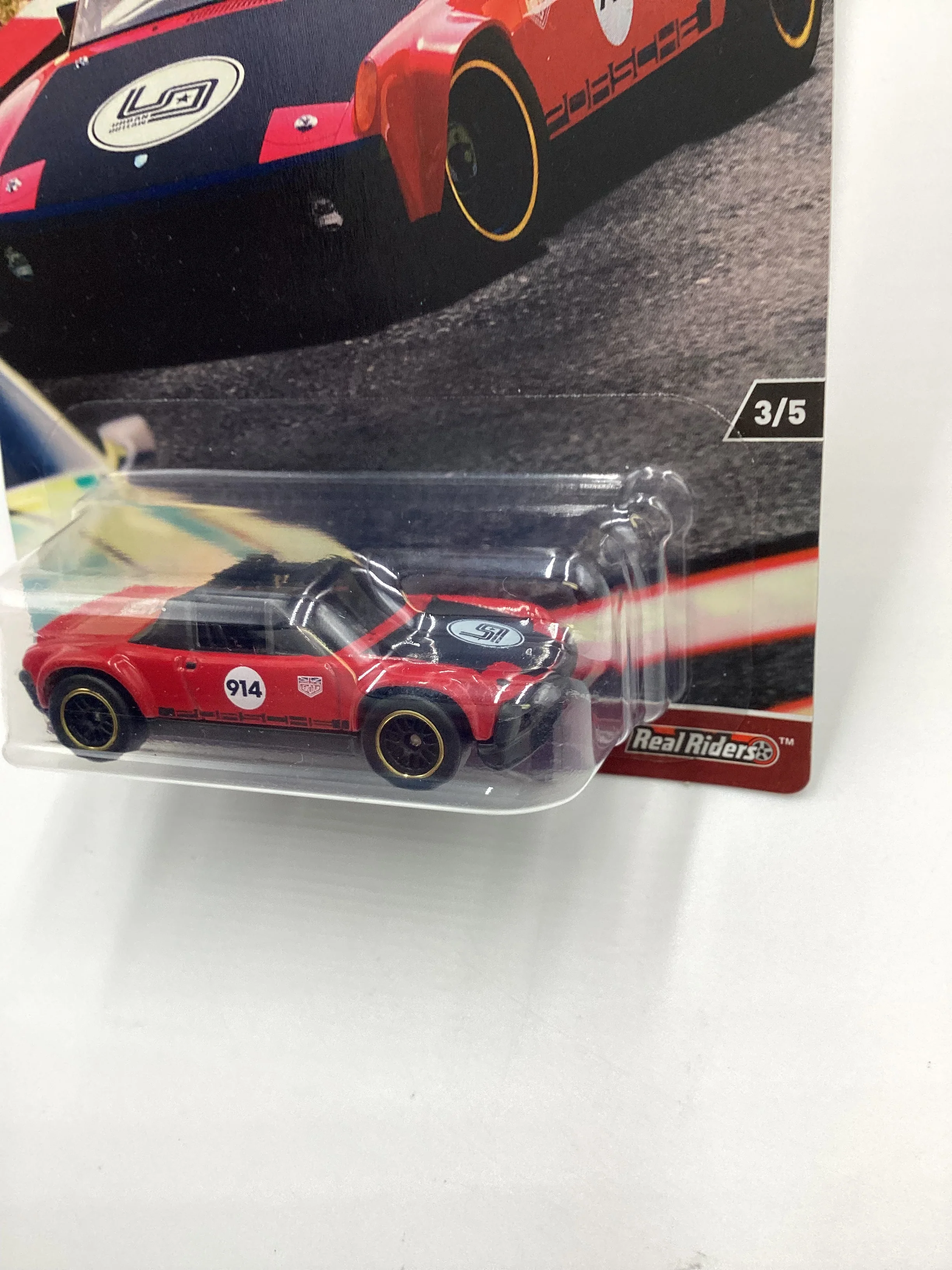 Hot wheels Race Day #3 Porsche 914-6 Red - Image 4