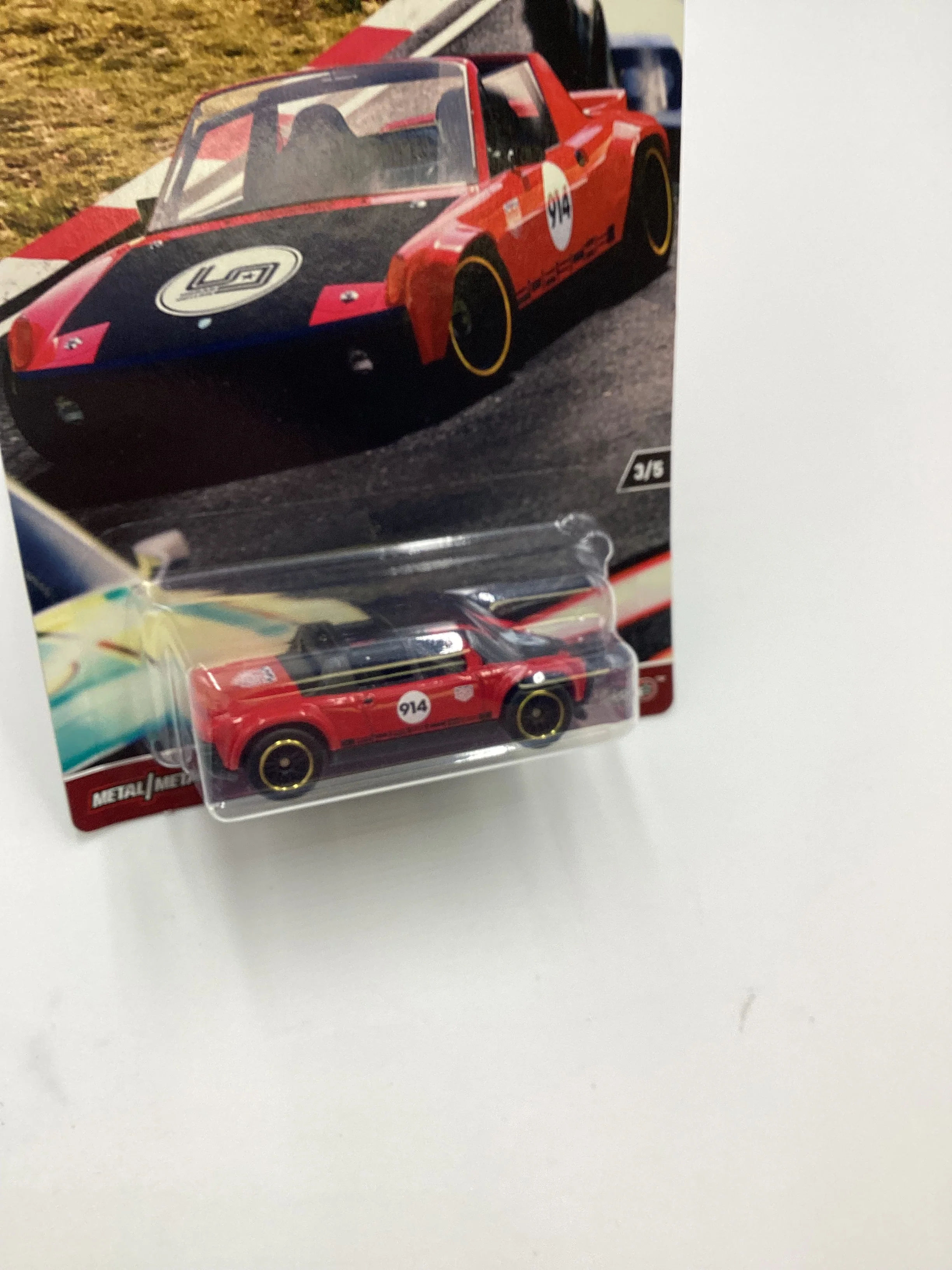 Hot wheels Race Day #3 Porsche 914-6 Red - Image 5