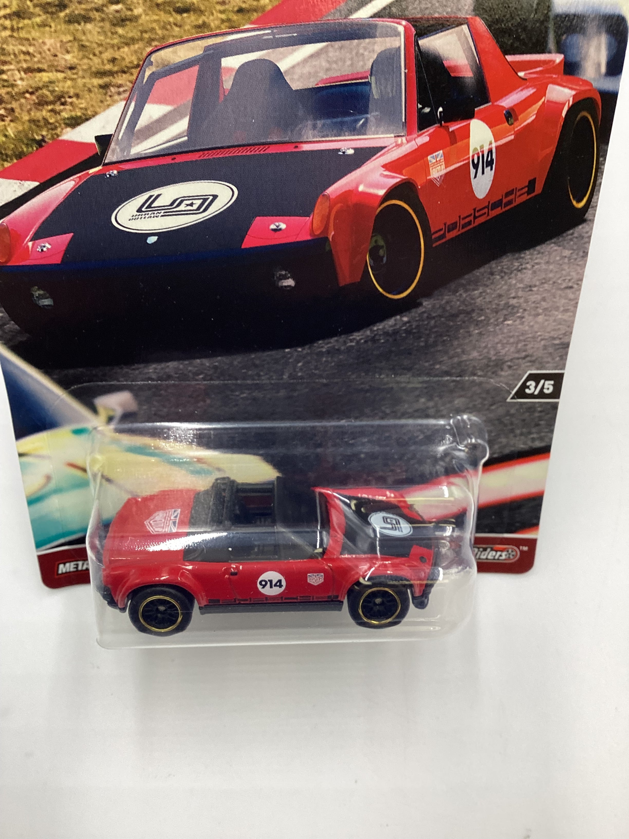 Hot wheels Race Day #3 Porsche 914-6 Red - Image 6
