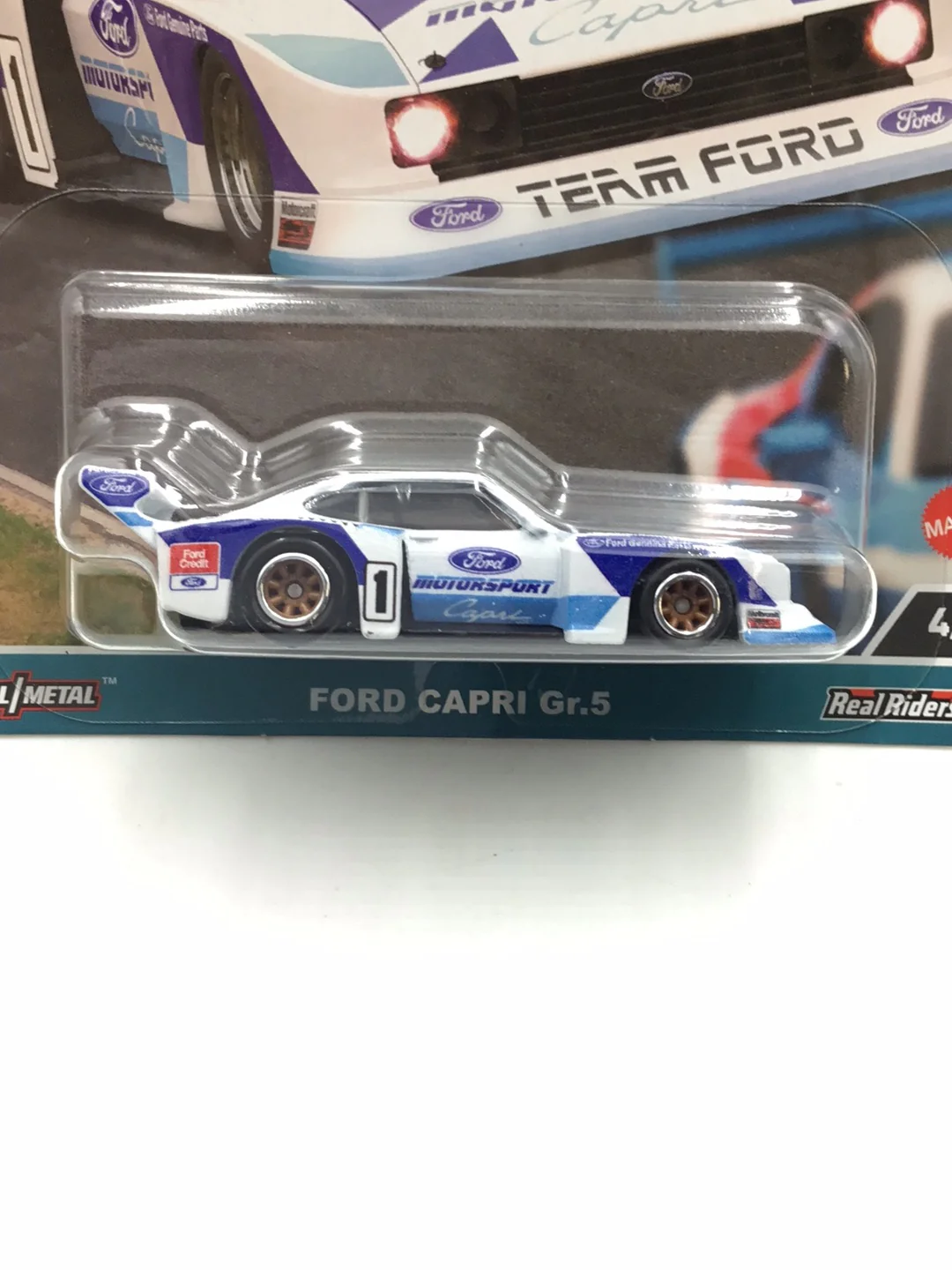 2023 Hot wheels Race Day 2 Ford Capri Gr.5 #4 246K - Image 2