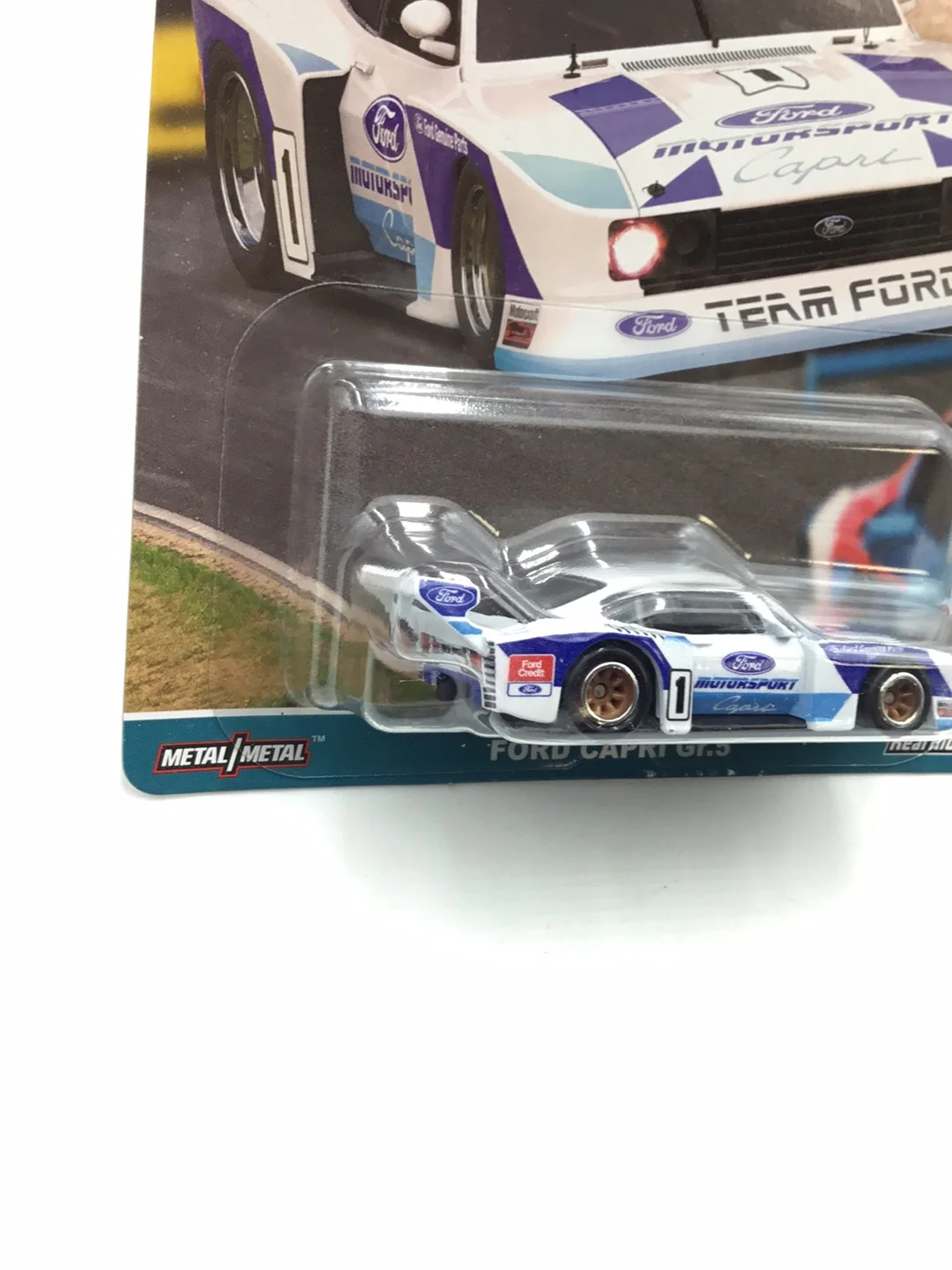 2023 Hot wheels Race Day 2 Ford Capri Gr.5 #4 246K - Image 3