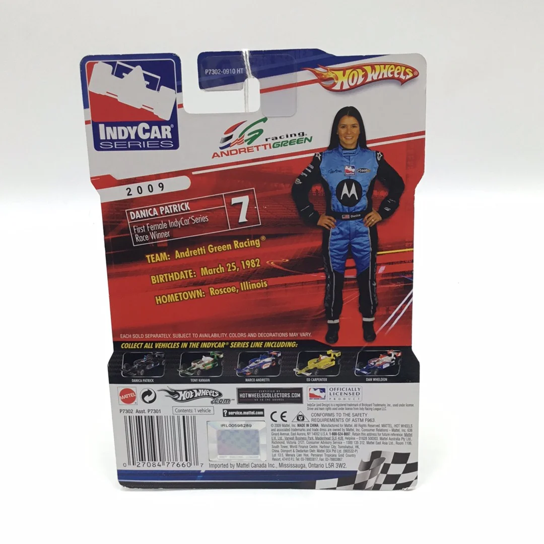 hot wheels Racing IndyCar 2009 Series #7 Danica Patrick - Image 5