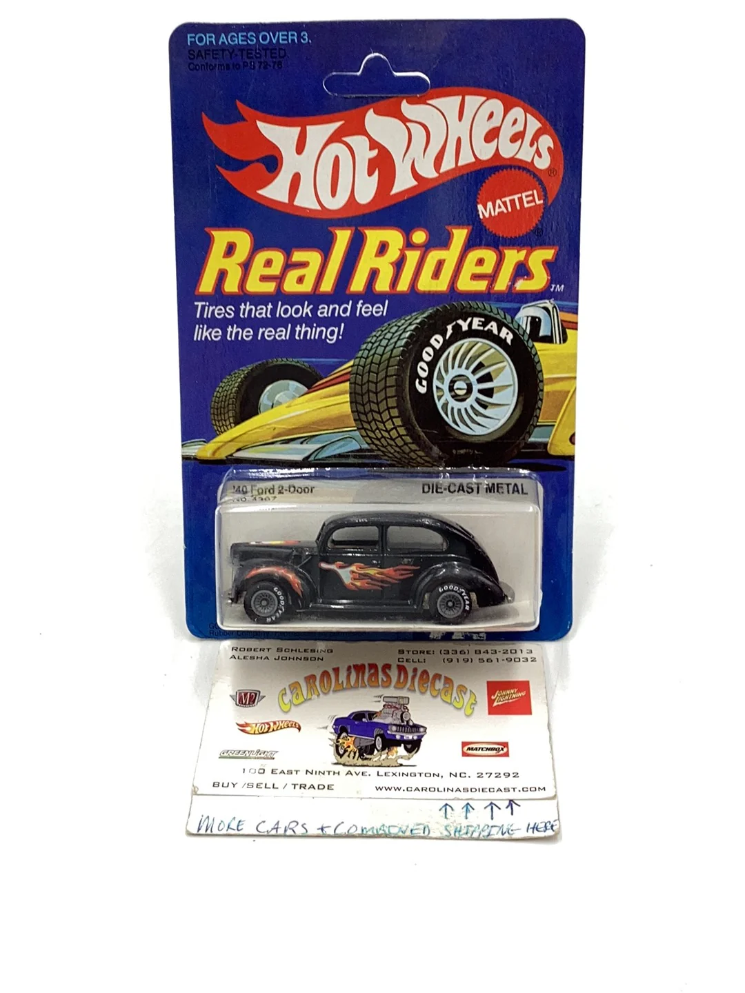 Hot Wheels Real Riders 40 Ford 2-door with protector
