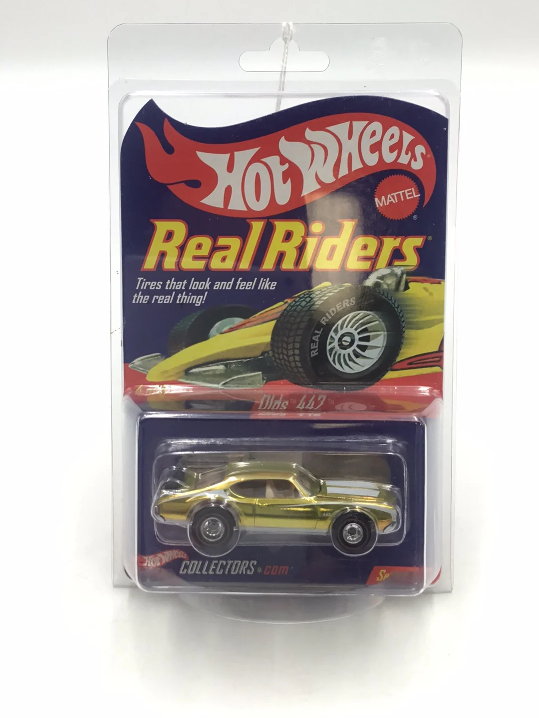 Hot wheels Real Riders Olds 442 #4 2913/10500 with protector - Image 16