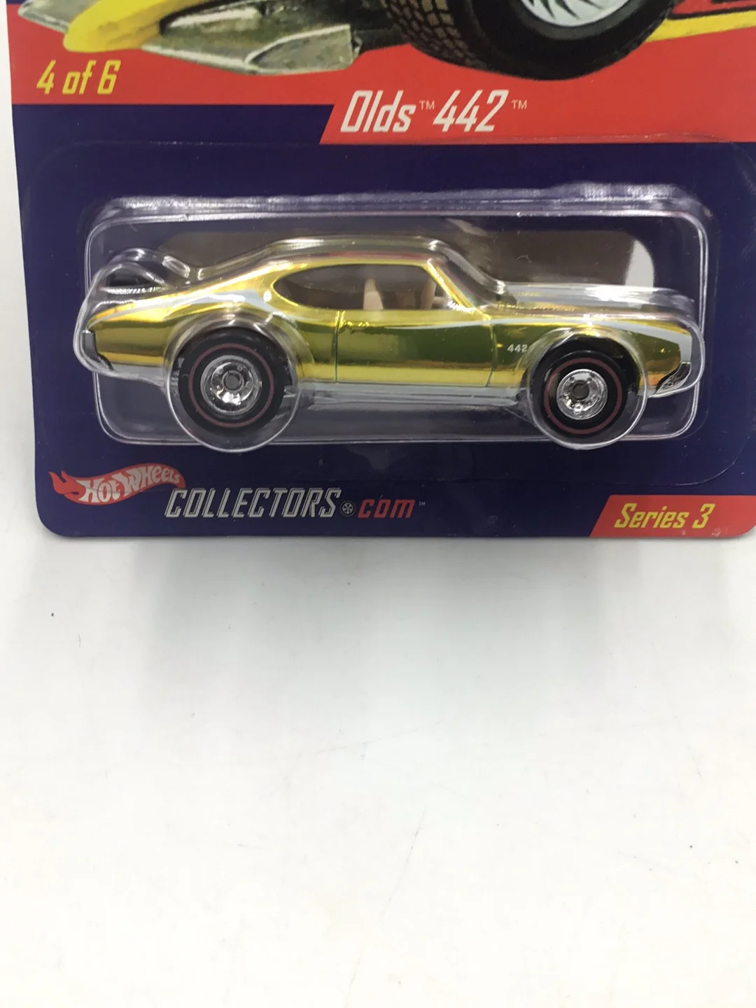 Hot wheels Real Riders Olds 442 #4 2913/10500 with protector - Image 2
