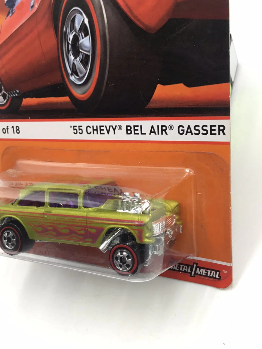 Hot wheels redline 1955 Chevy Bel Air Gasser 5 of 18 with protector - Image 4