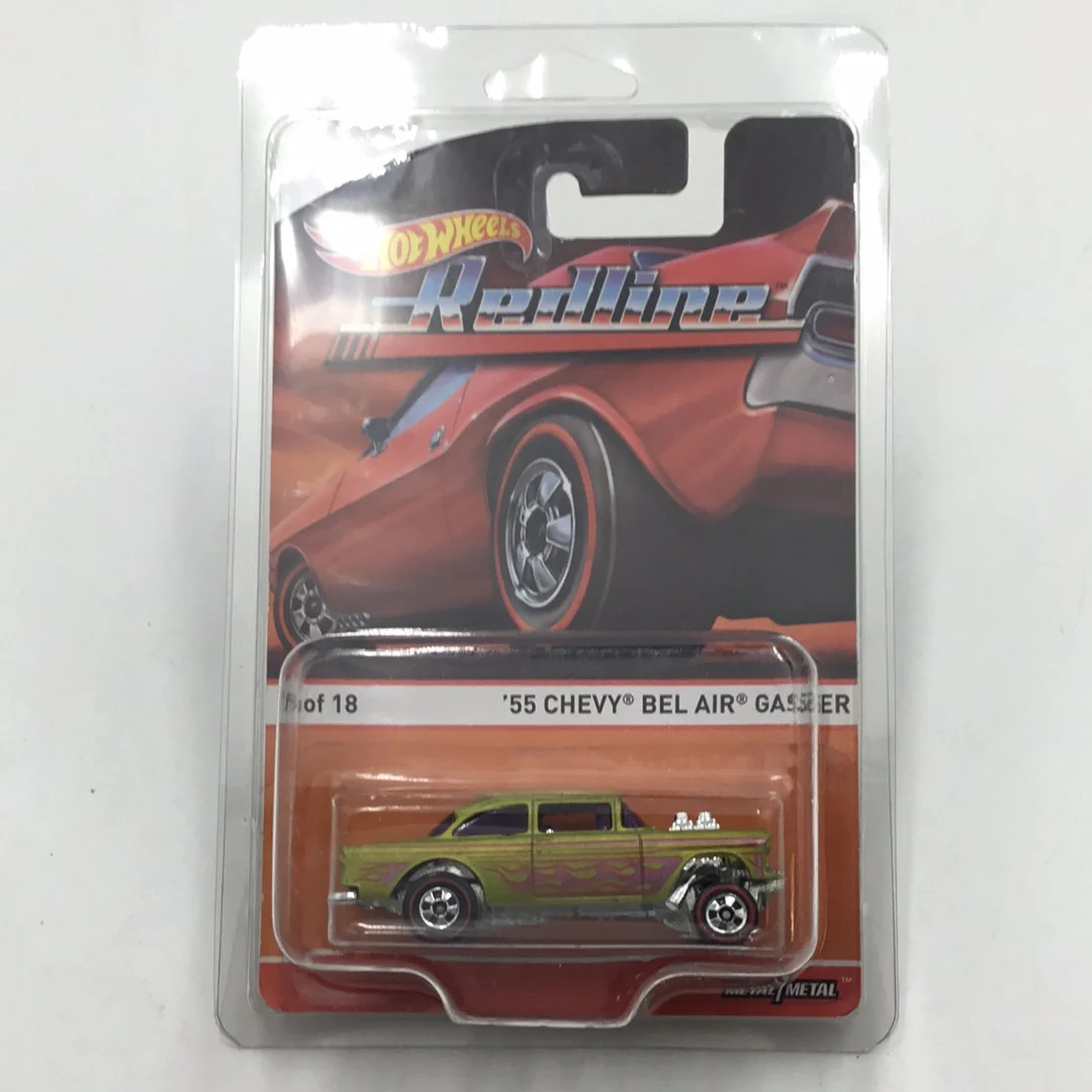 Hot wheels redline 1955 Chevy Bel Air Gasser 5 of 18 with protector - Image 9