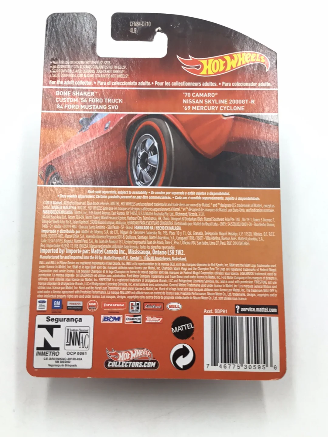 Hot wheels heritage redline Bone Shaker 7 of 18 CC1 - Image 6