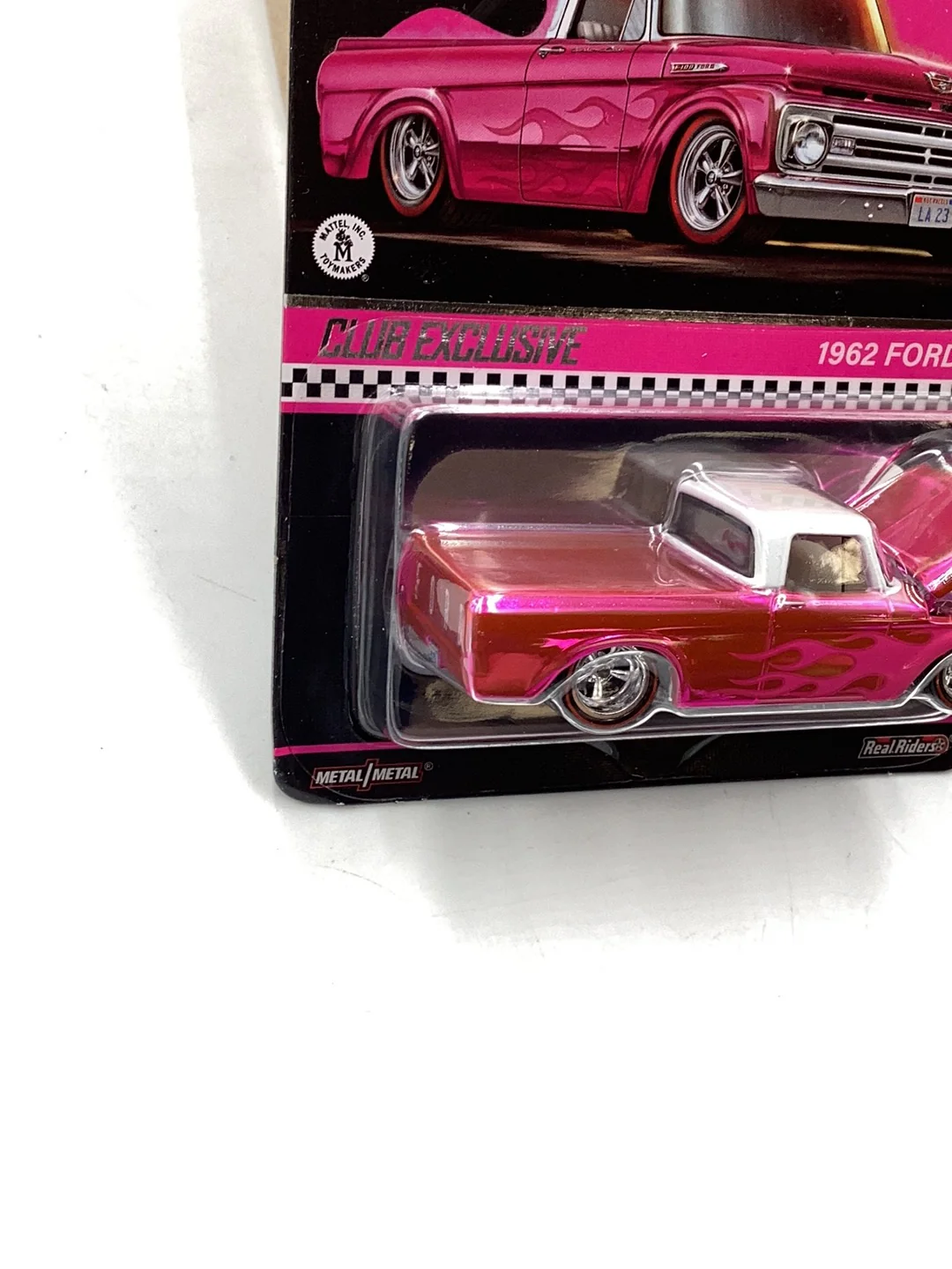 Hot wheels redline club 1962 Ford F-100 with protector - Image 3